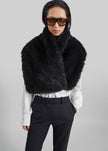 Vivien Faux Fur Scarf - Black