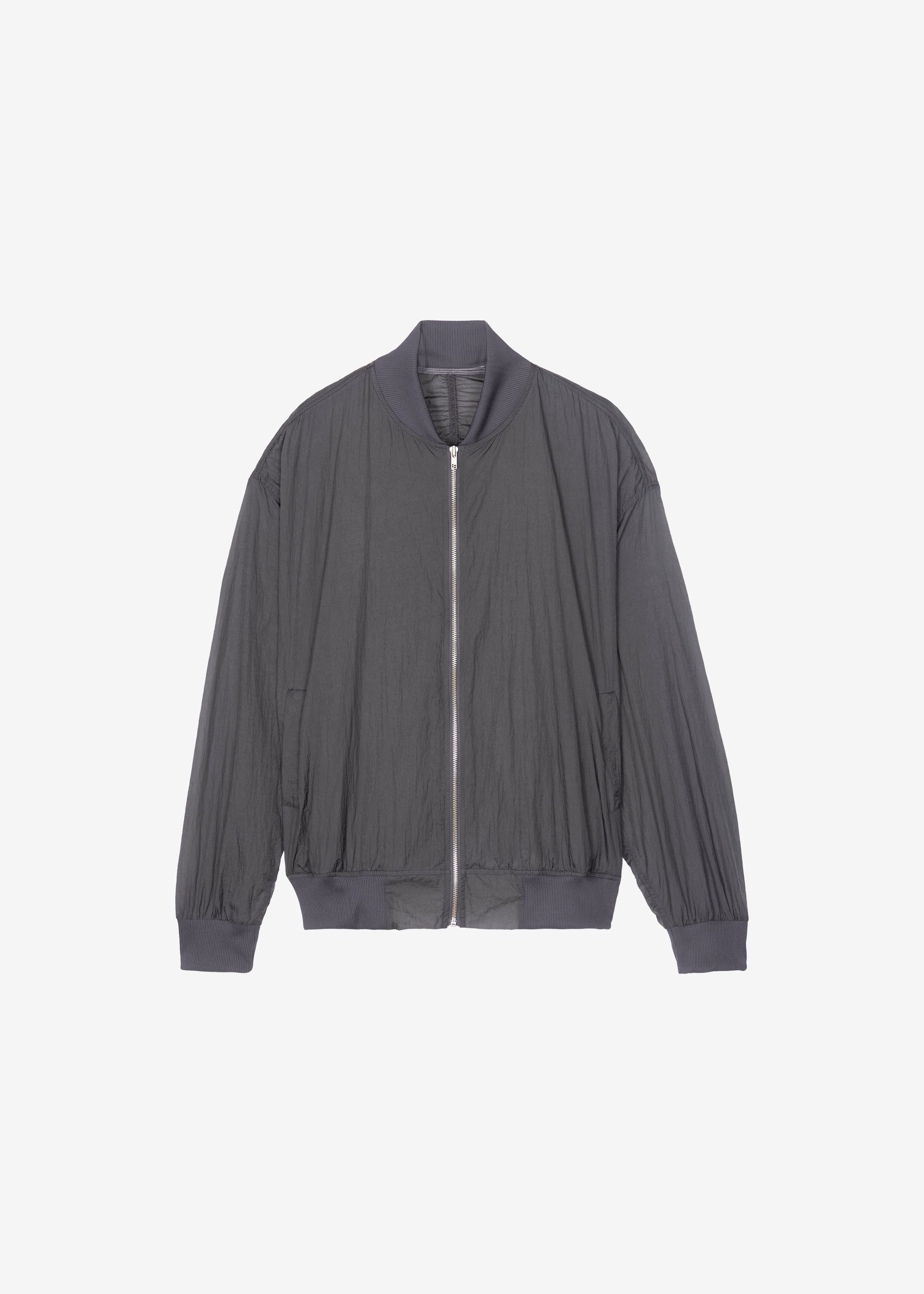 Volos Light Bomber Jacket - Charcoal – The Frankie Shop