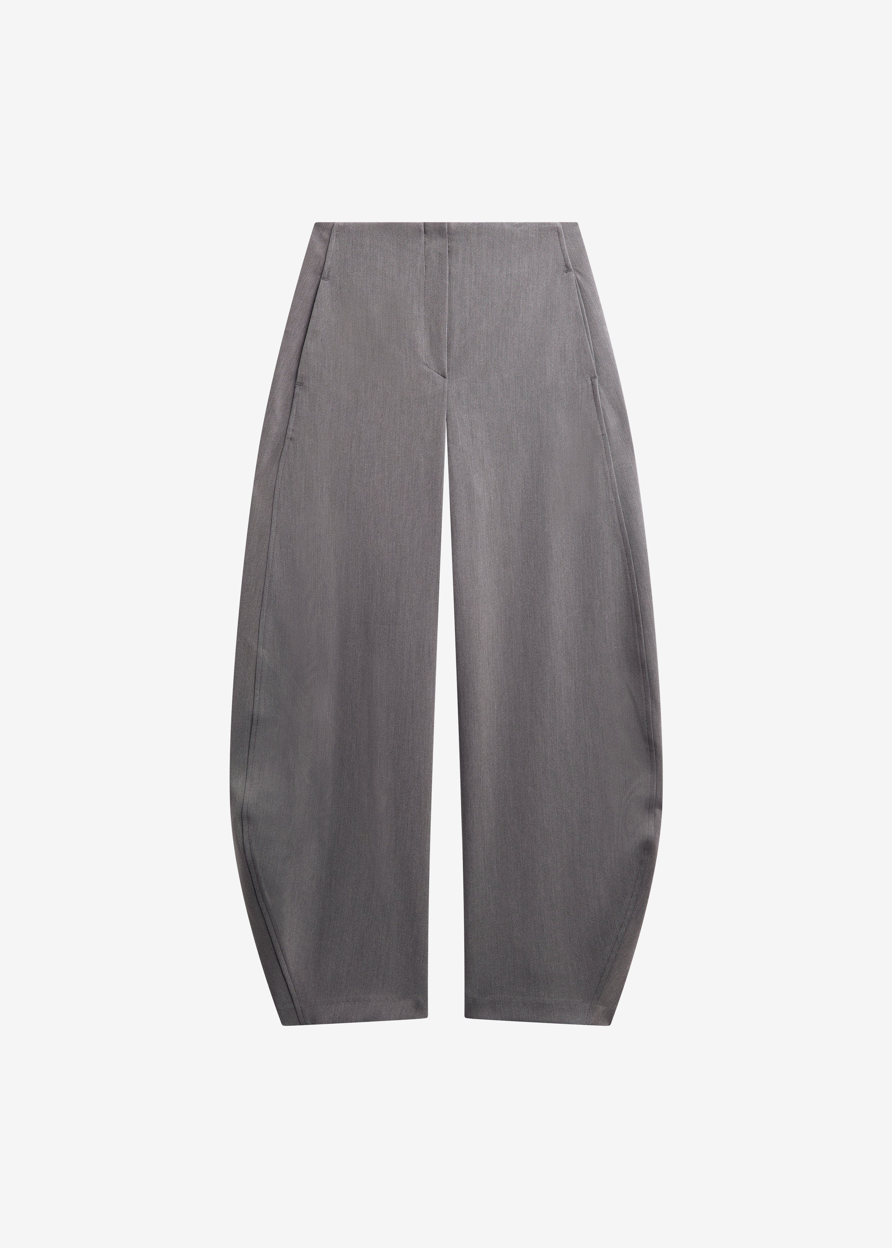 Vosges Barrel Leg Pants - Grey – The Frankie Shop