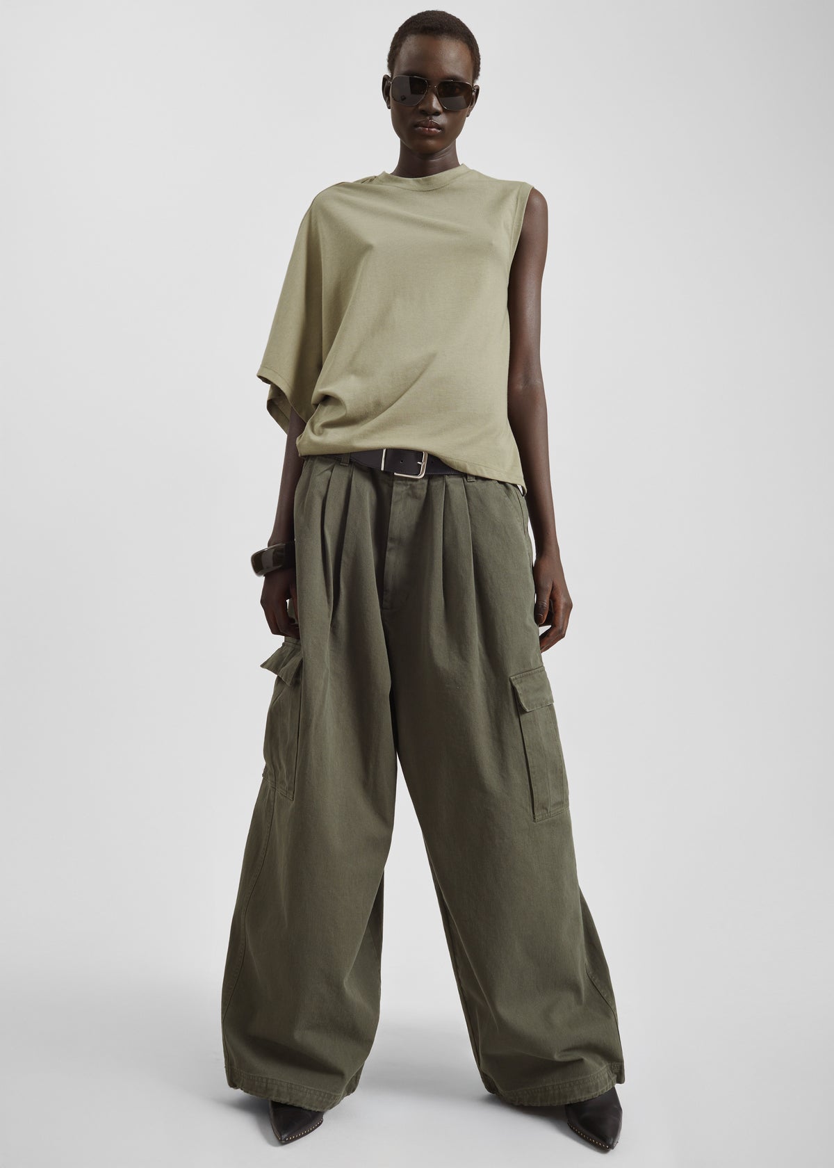 Wandle Cargo Pants - Khaki - 3