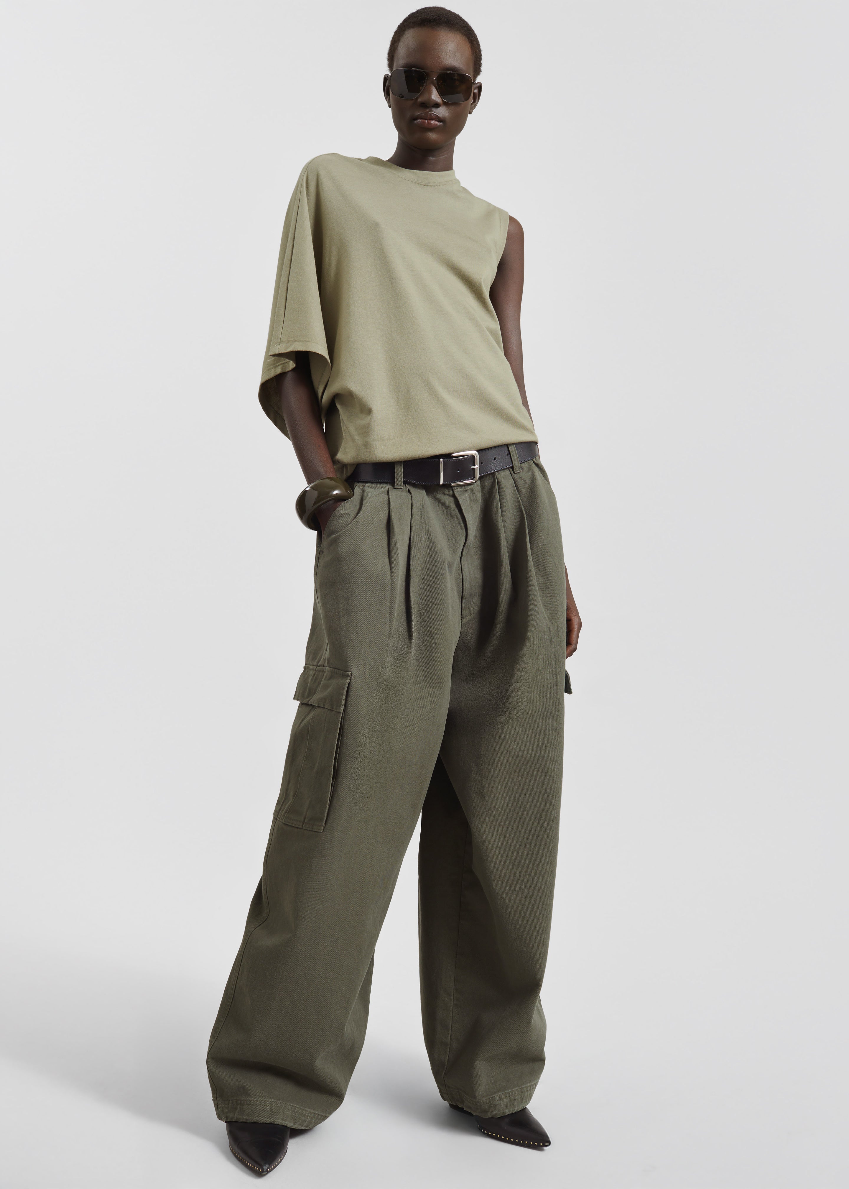 Wandle Cargo Pants - Khaki - 5
