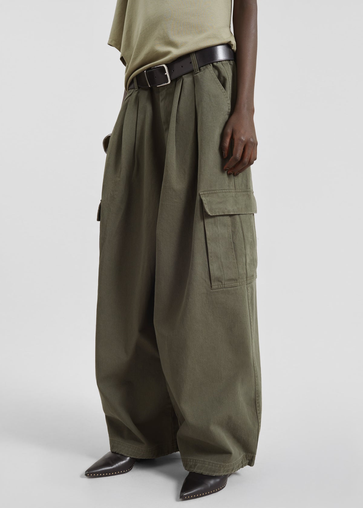 Wandle Cargo Pants - Khaki - 2