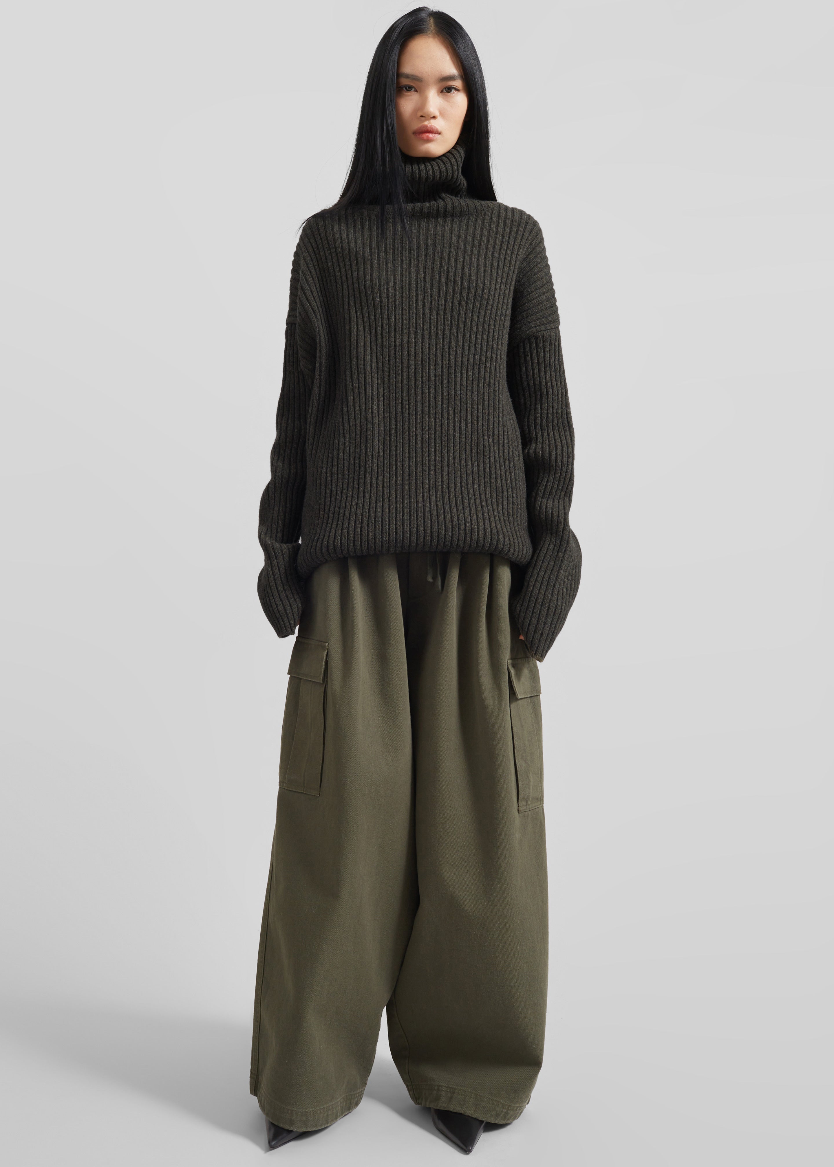 Wandle Cargo Pants - Khaki – The Frankie Shop