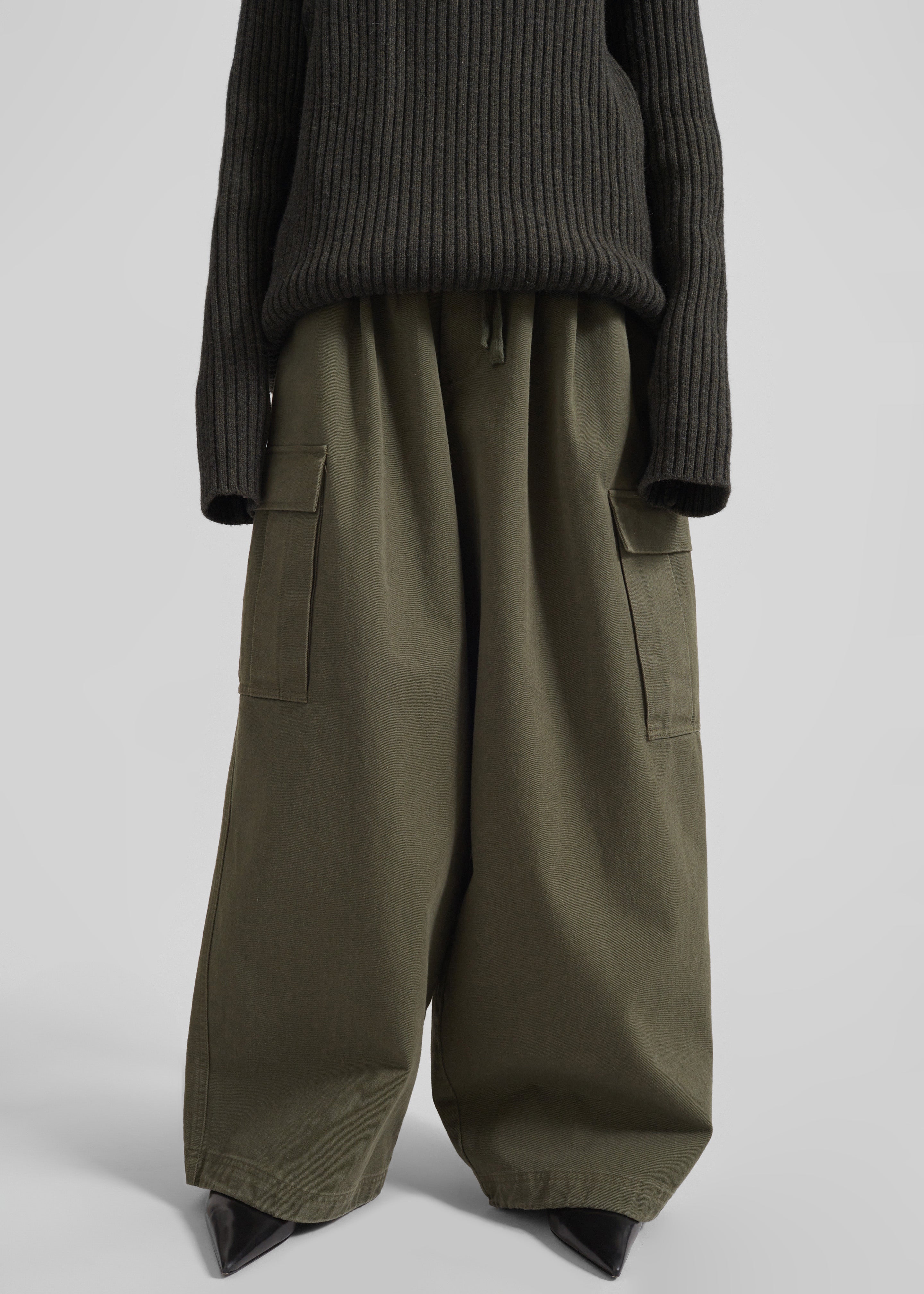 Wandle Cargo Pants - Khaki - 3