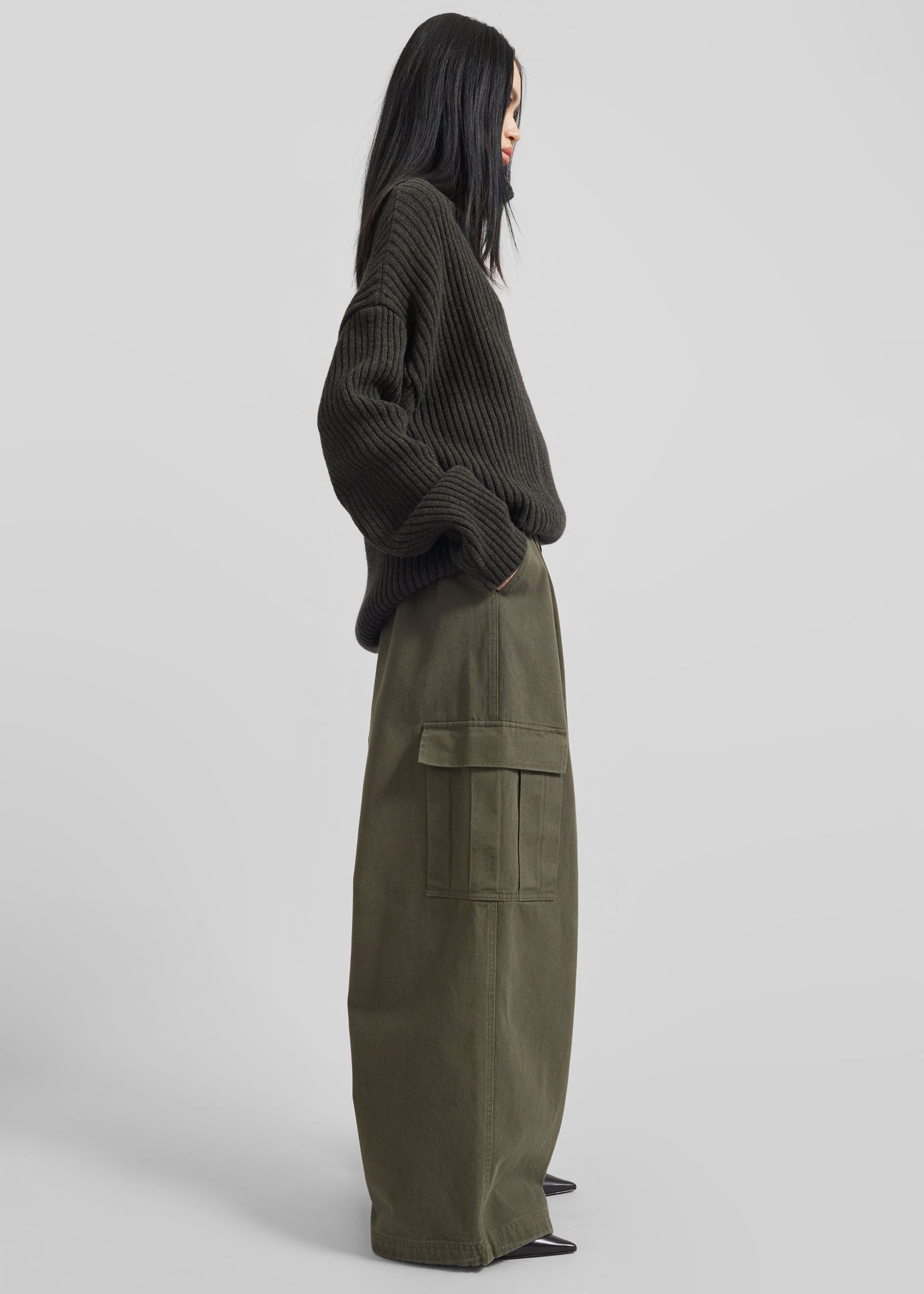 Wandle Cargo Pants - Khaki - 1