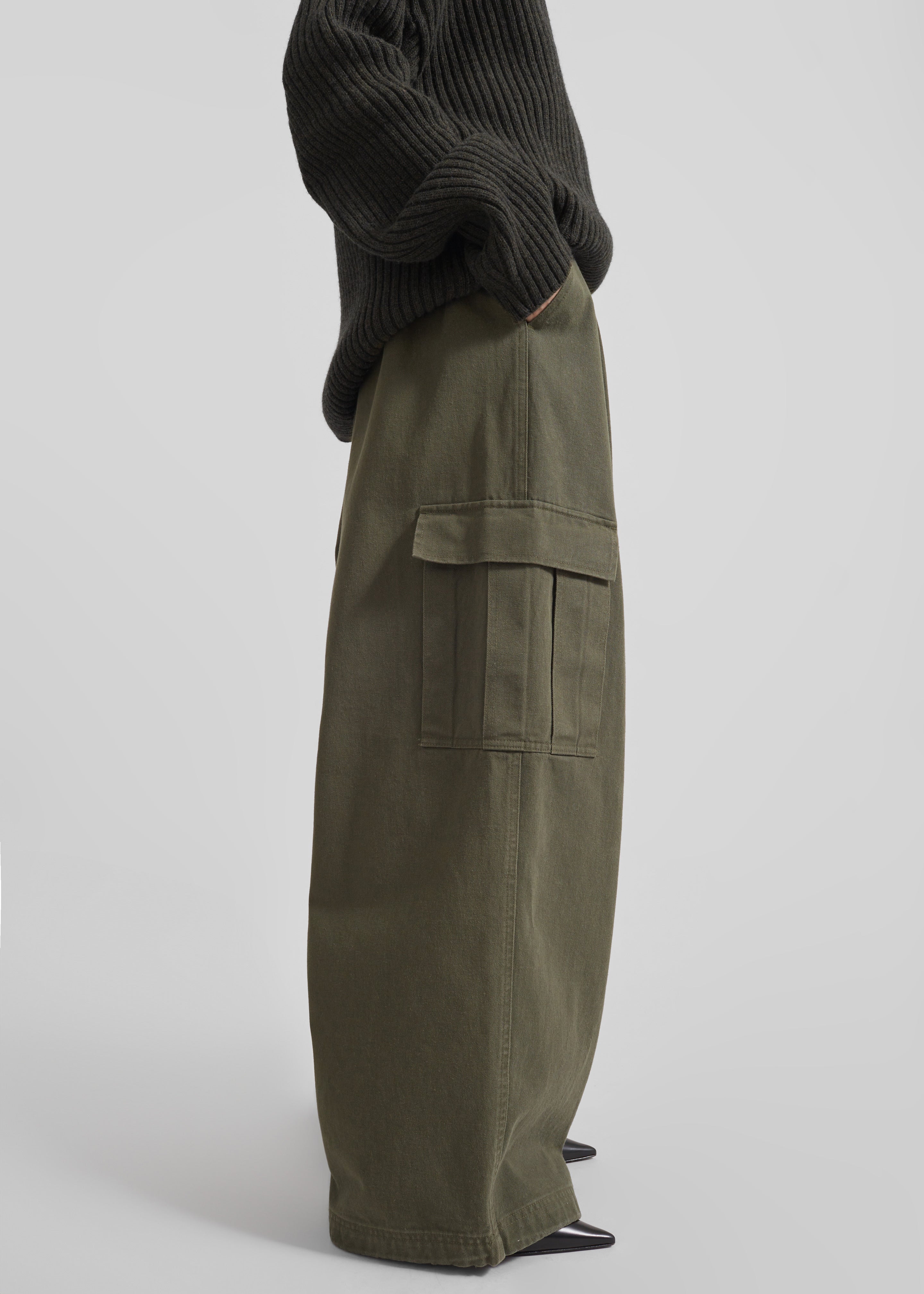 Wandle Cargo Pants - Khaki - 4