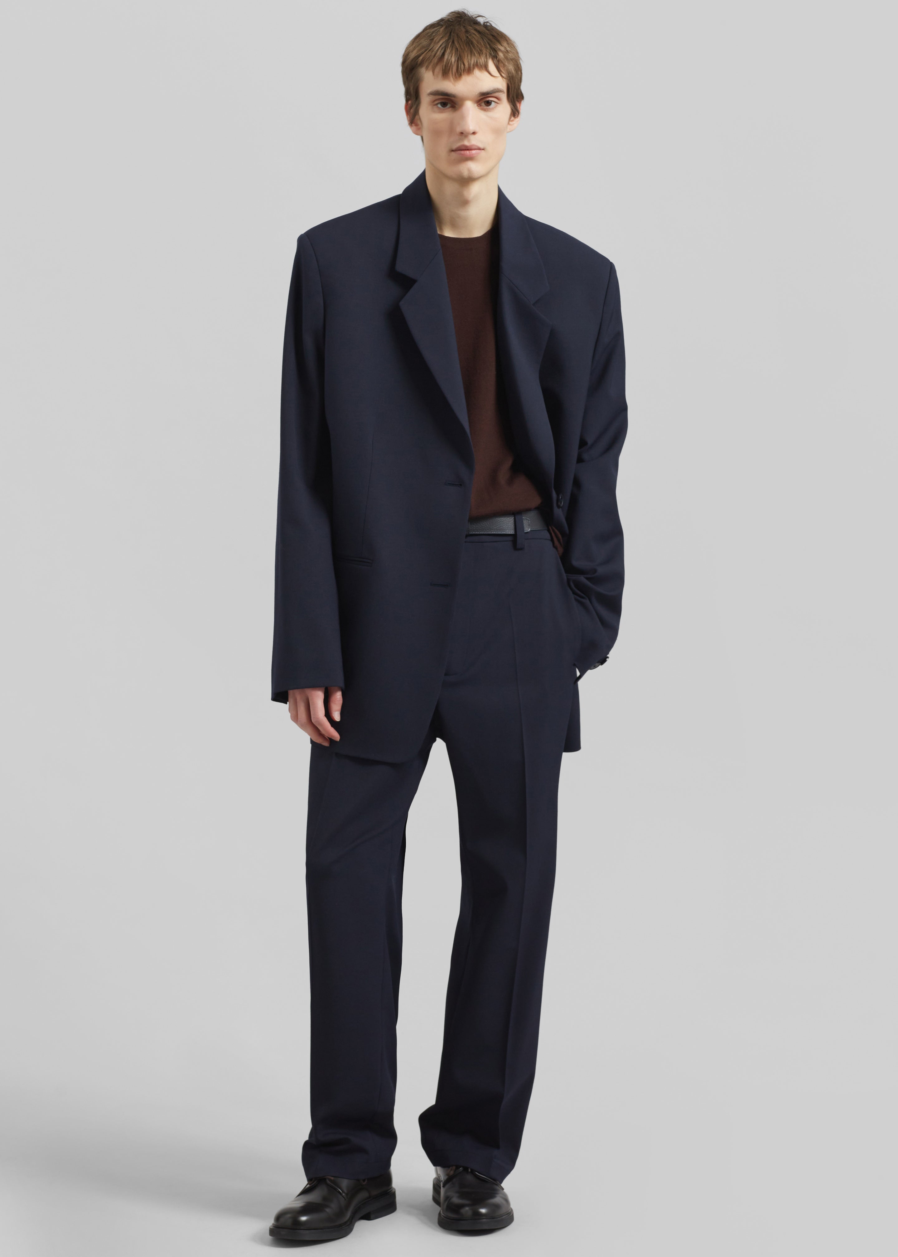 Watson Trousers - Navy – The Frankie Shop