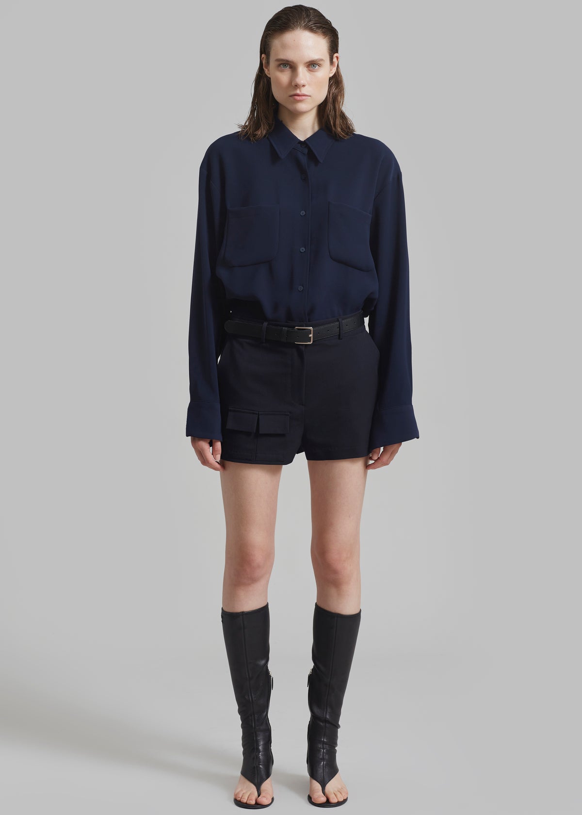 Wendy Mini Shorts - Navy - 4