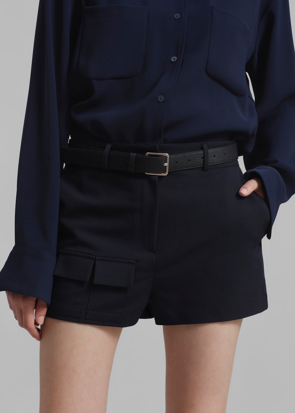 Wendy Mini Shorts - Navy - 9