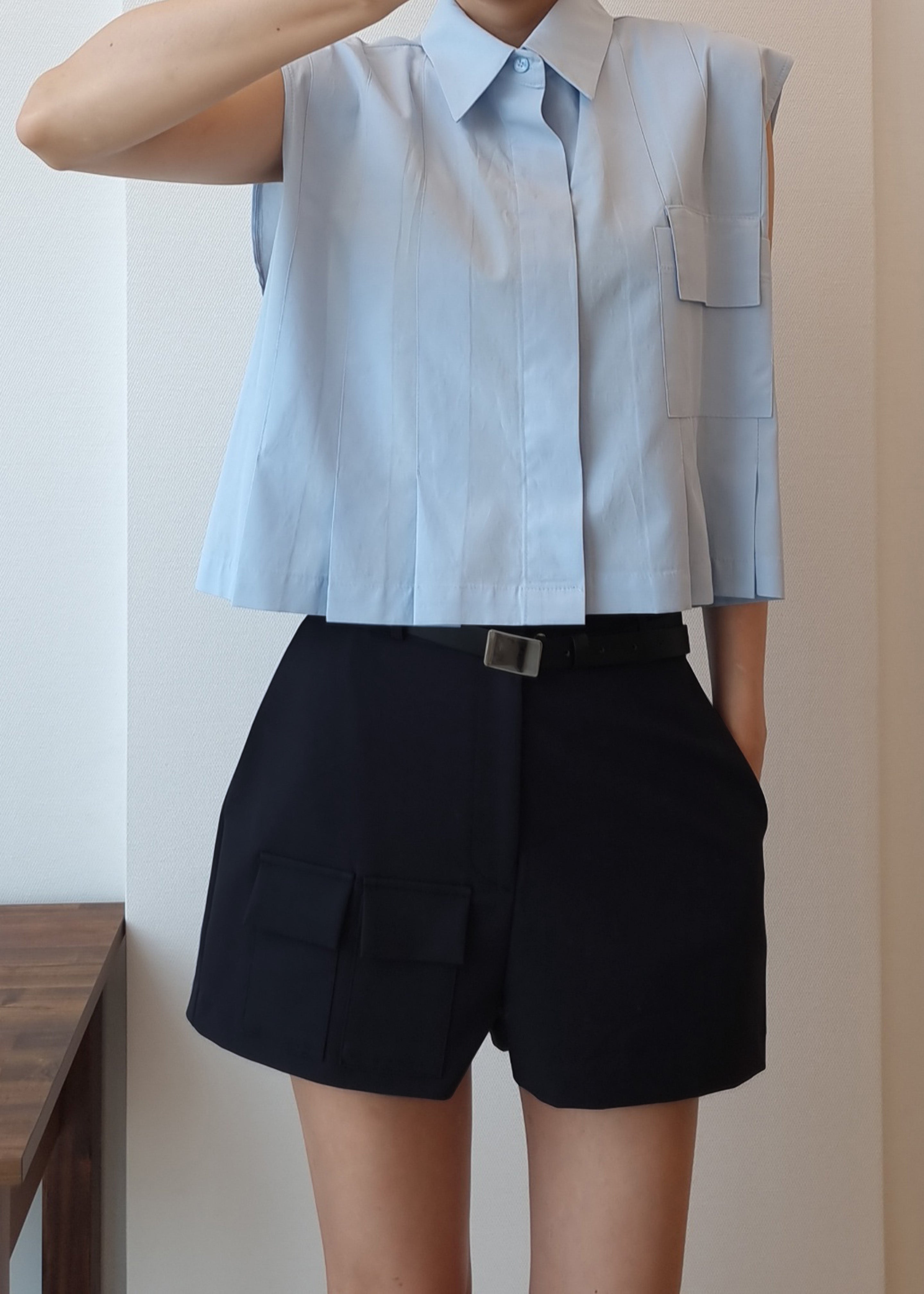 Wendy Mini Shorts - Navy - 5