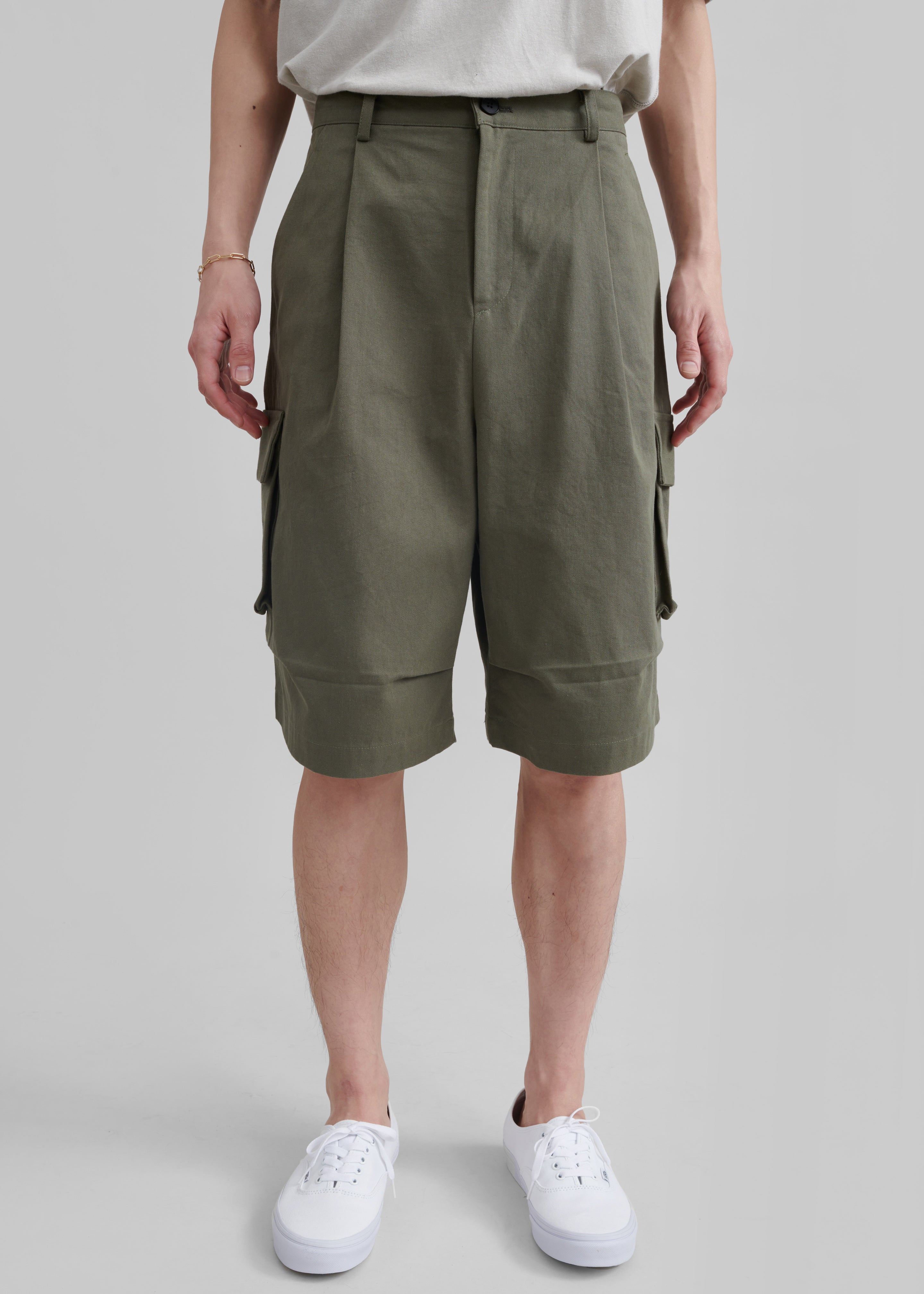 Will Bermuda Shorts - Khaki - 2