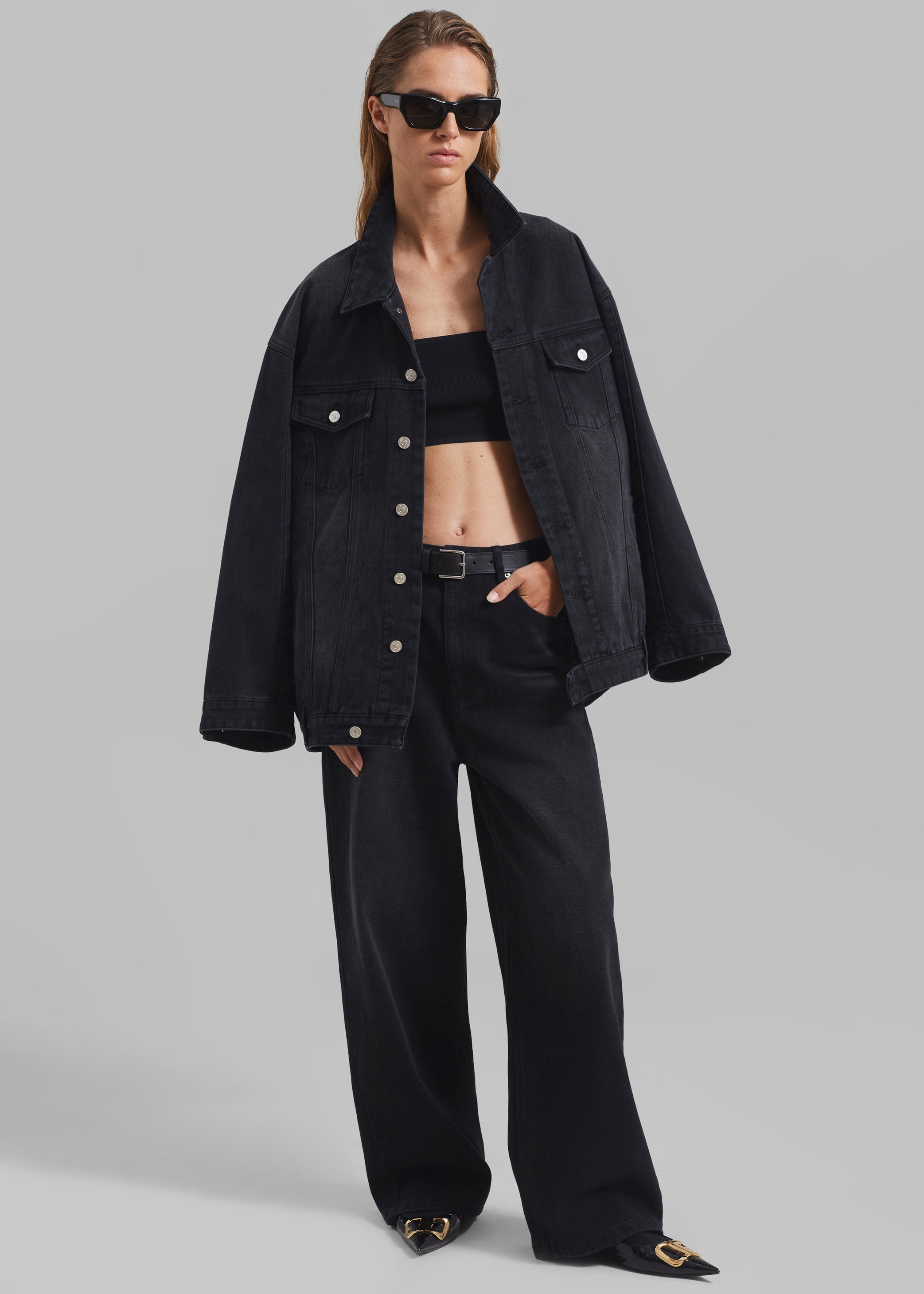 Shop the look image for Winona Knit Bra - Black