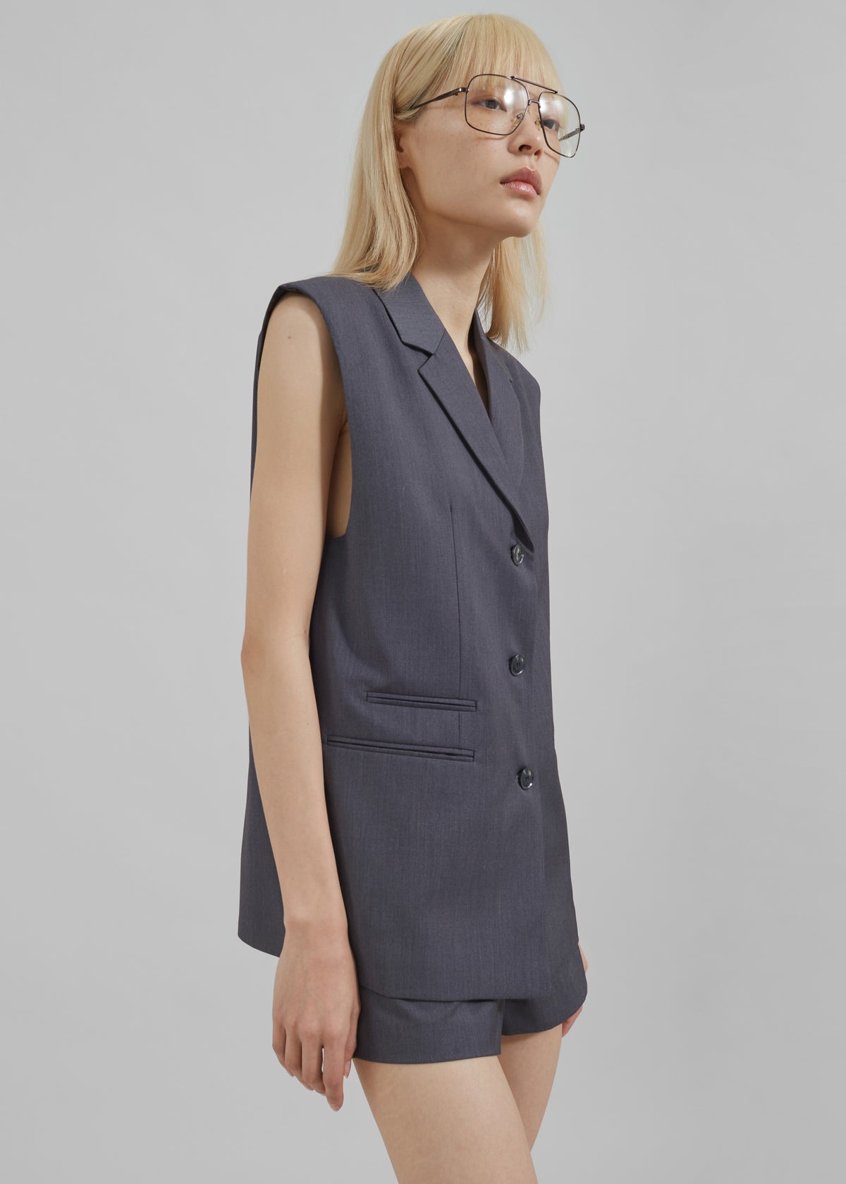 Xandra Vest - Grey - 9