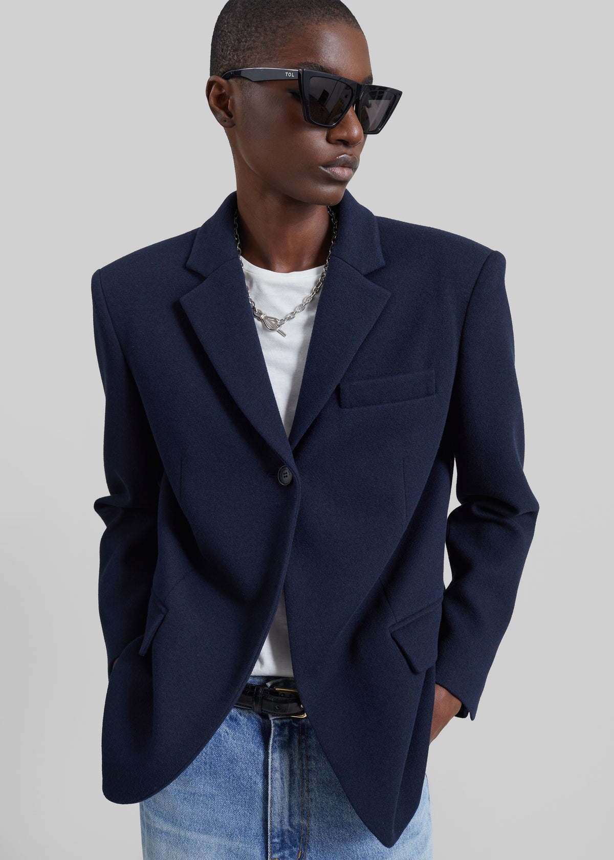 Shop the look image for Xena Blazer - Navy