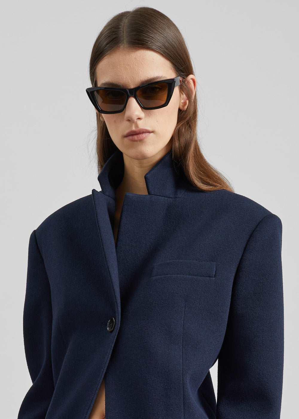 Xena Blazer - Navy - 1