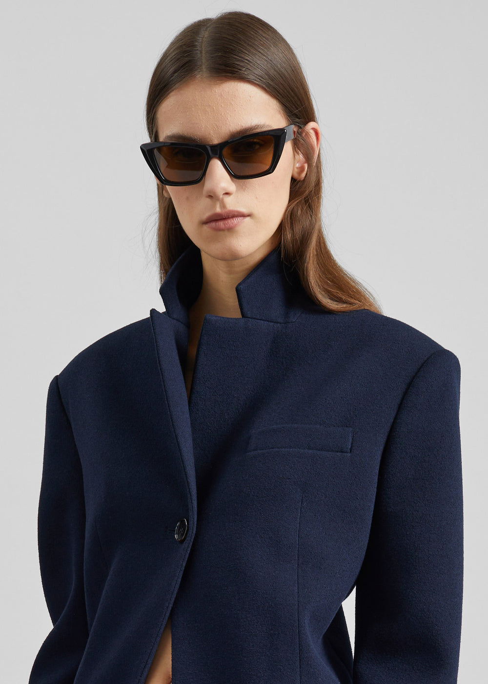 Xena Blazer - Navy - 1