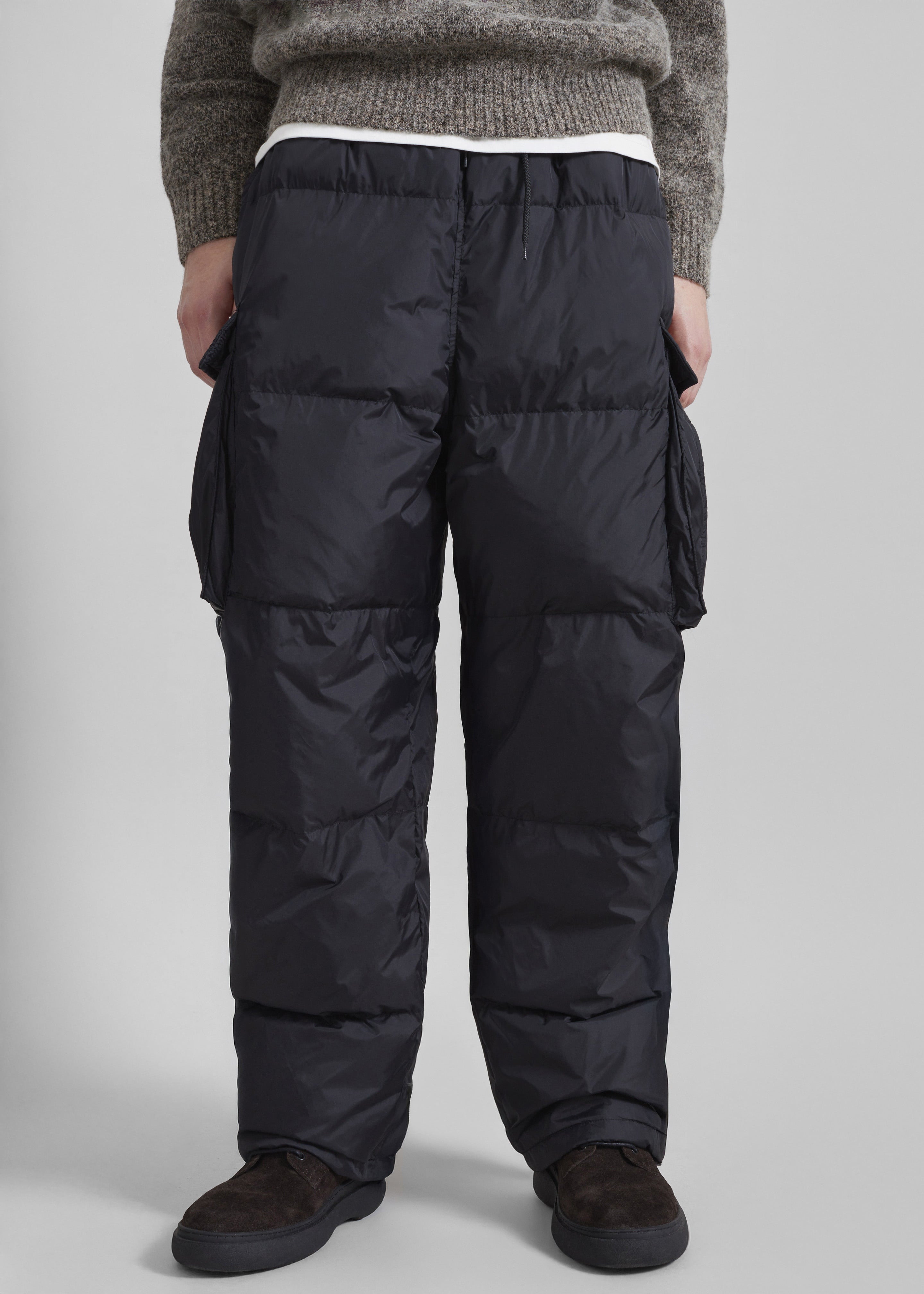 Zane Puffer Pants - Black – The Frankie Shop
