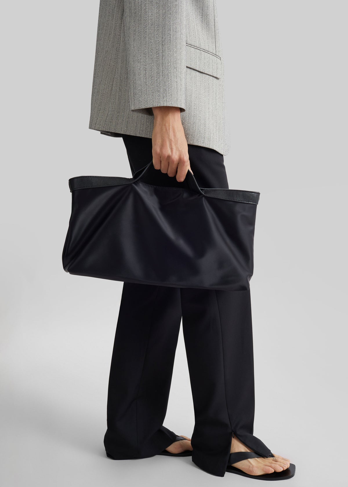 Zeni Two-Way Handbag - Black - 4