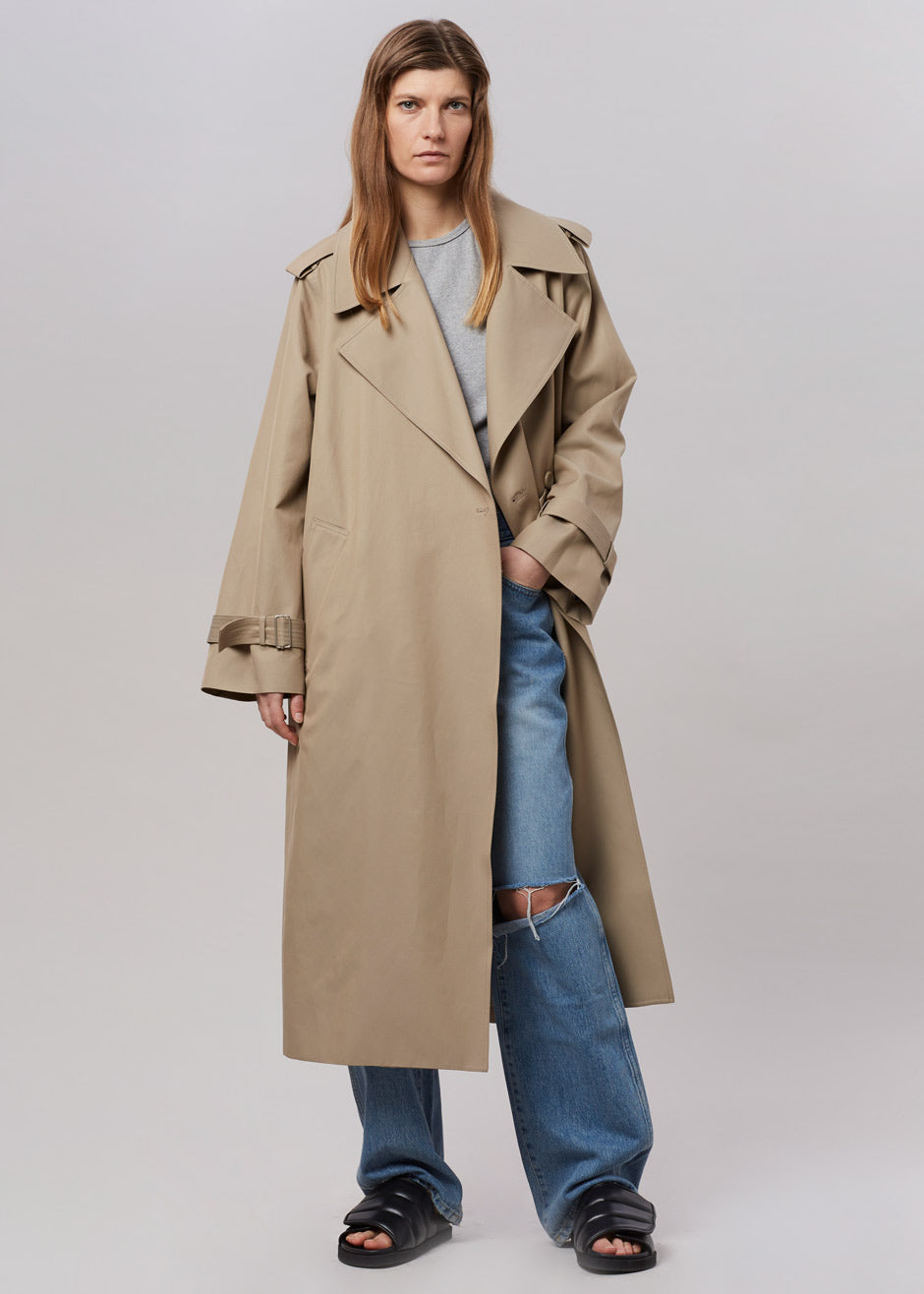 Abril Trench - Sand - 12