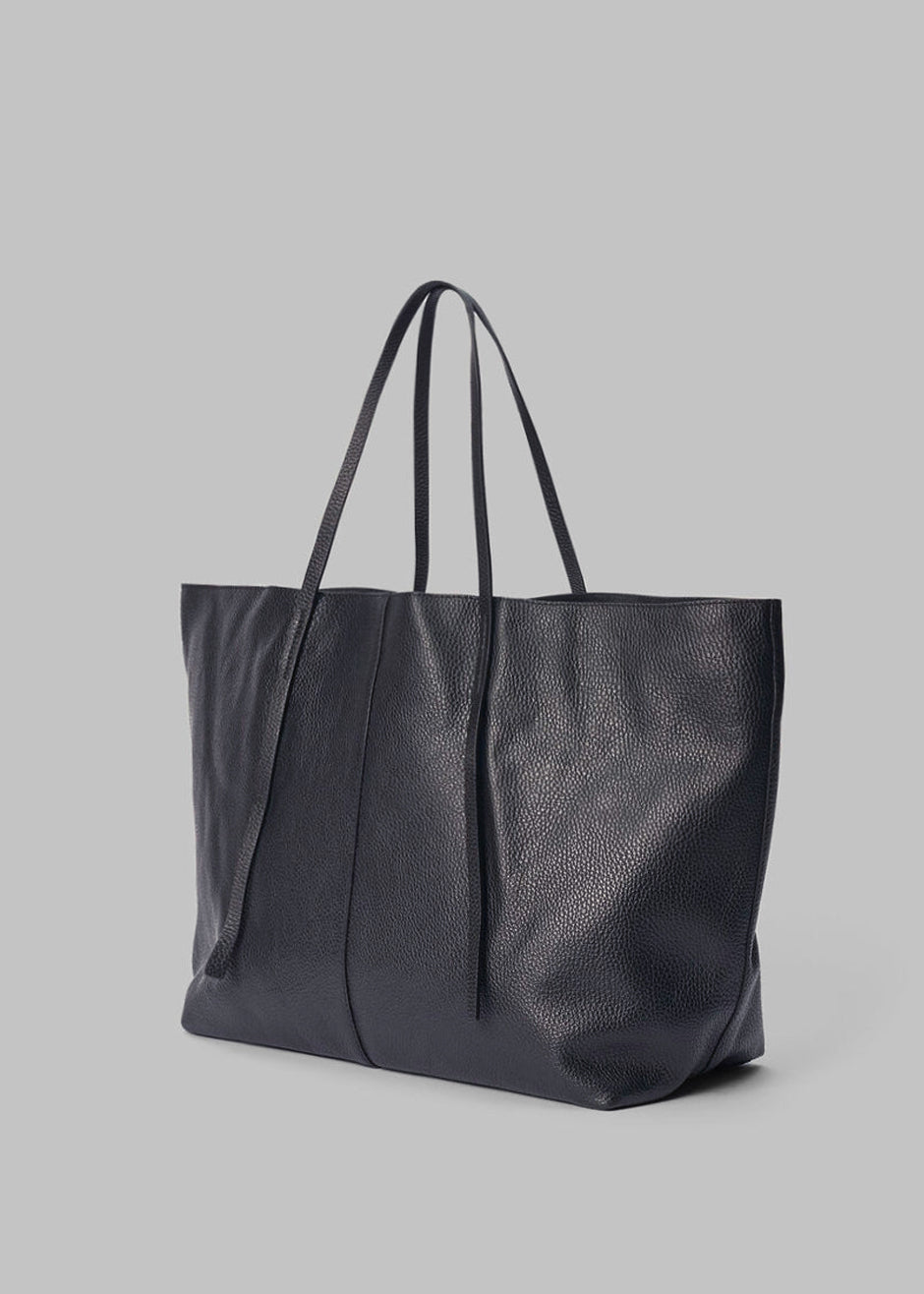 By Malene Birger Abilla Leather Tote - Black - 3