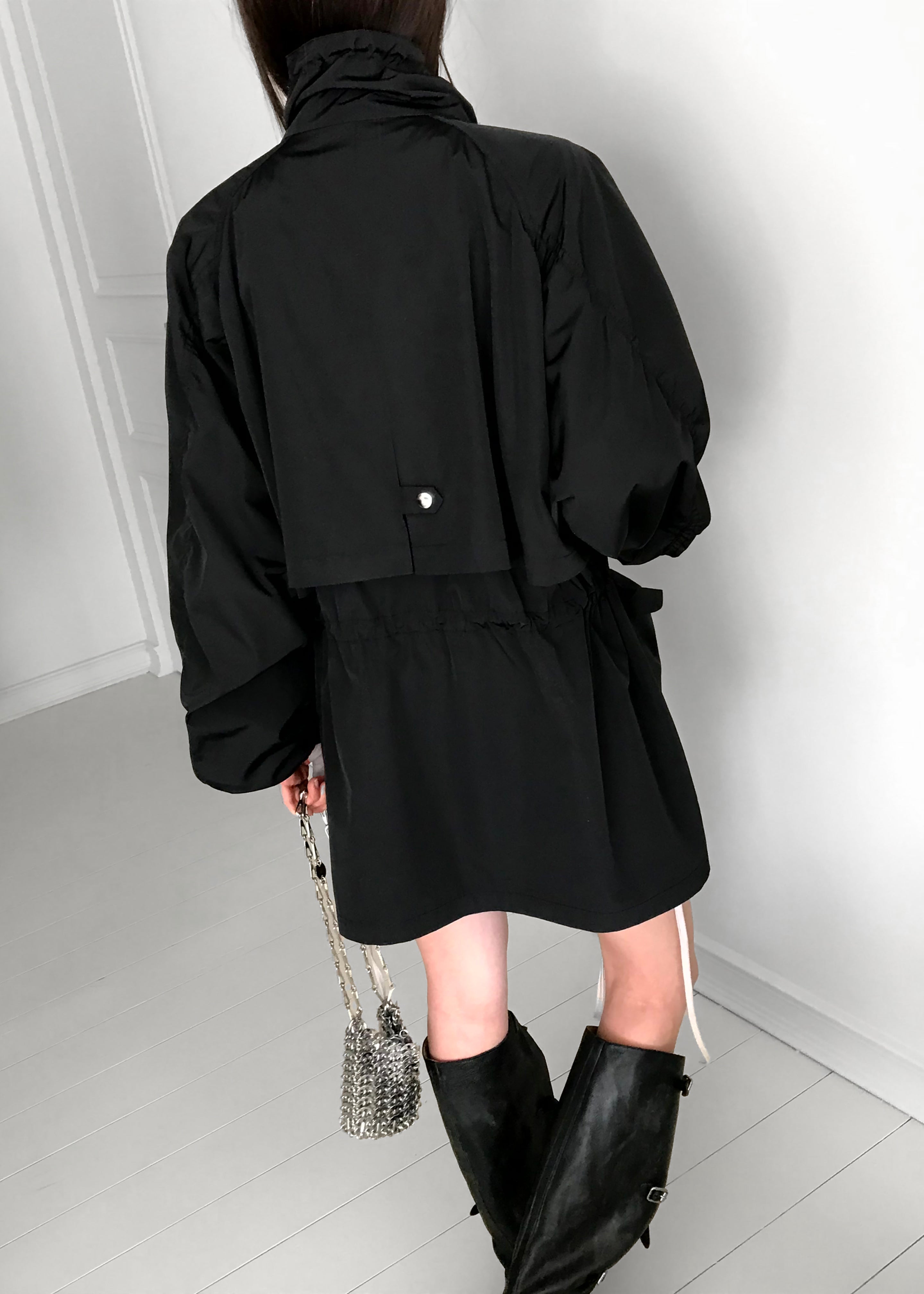 Merrow Cargo Jacket - Black – The Frankie Shop
