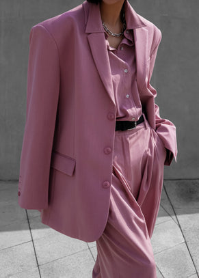 Gelso Oversized Blazer - Rose