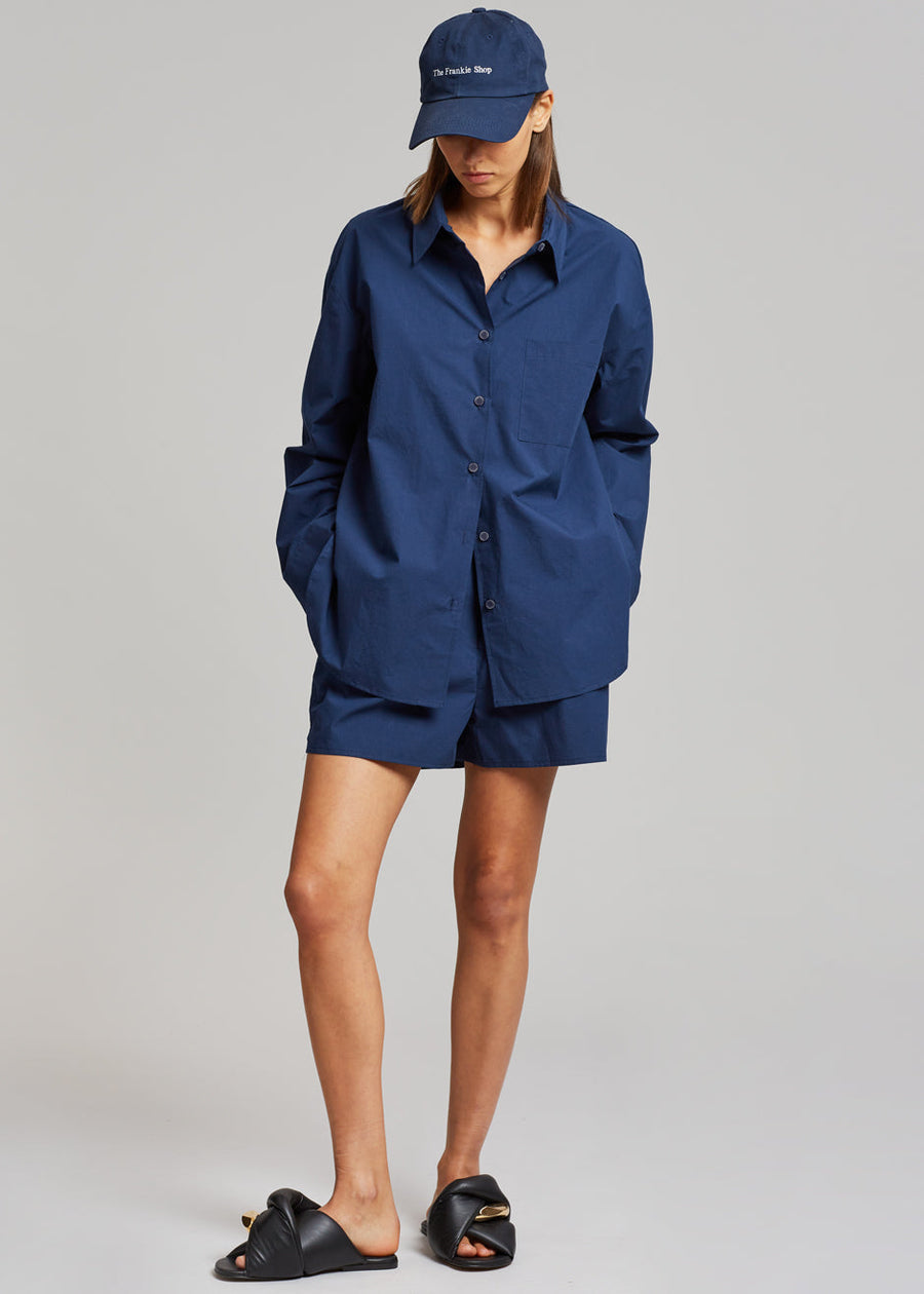 Shop the look image for Lui Organic Cotton Shirt - Navy