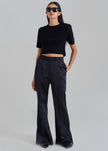 Angelica Flare Pants - Black