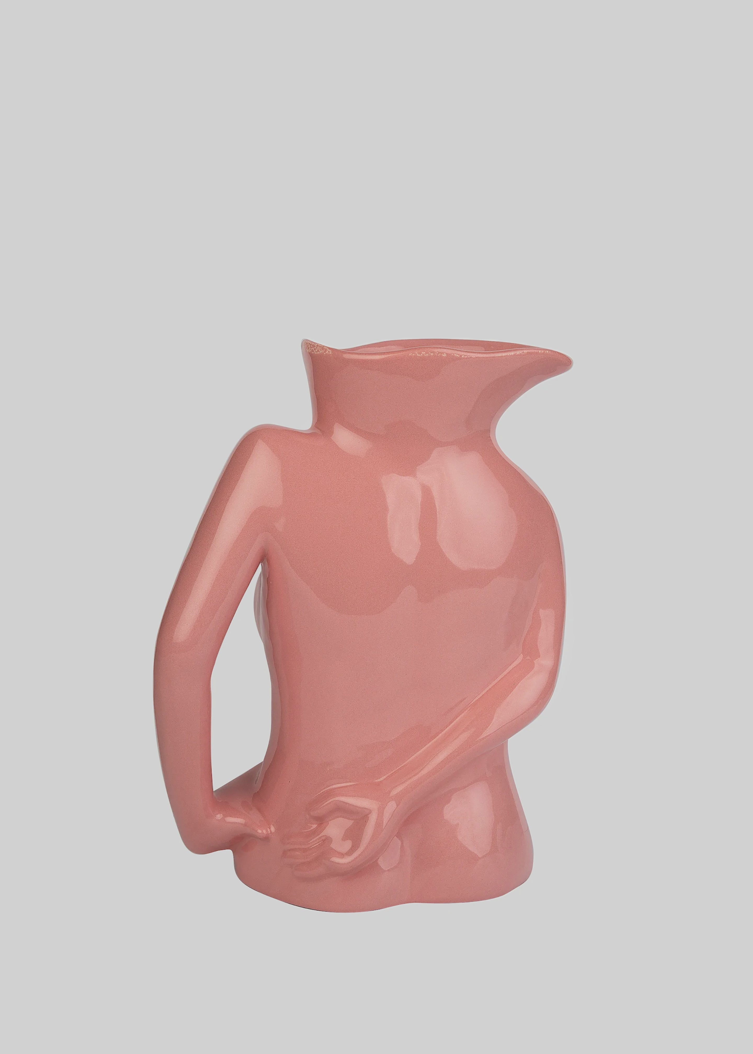 Anissa Kermiche Jugs Jug Ceramic Vase - Hot Pink - 6
