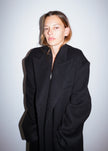 Anya Oversized Coat - Black