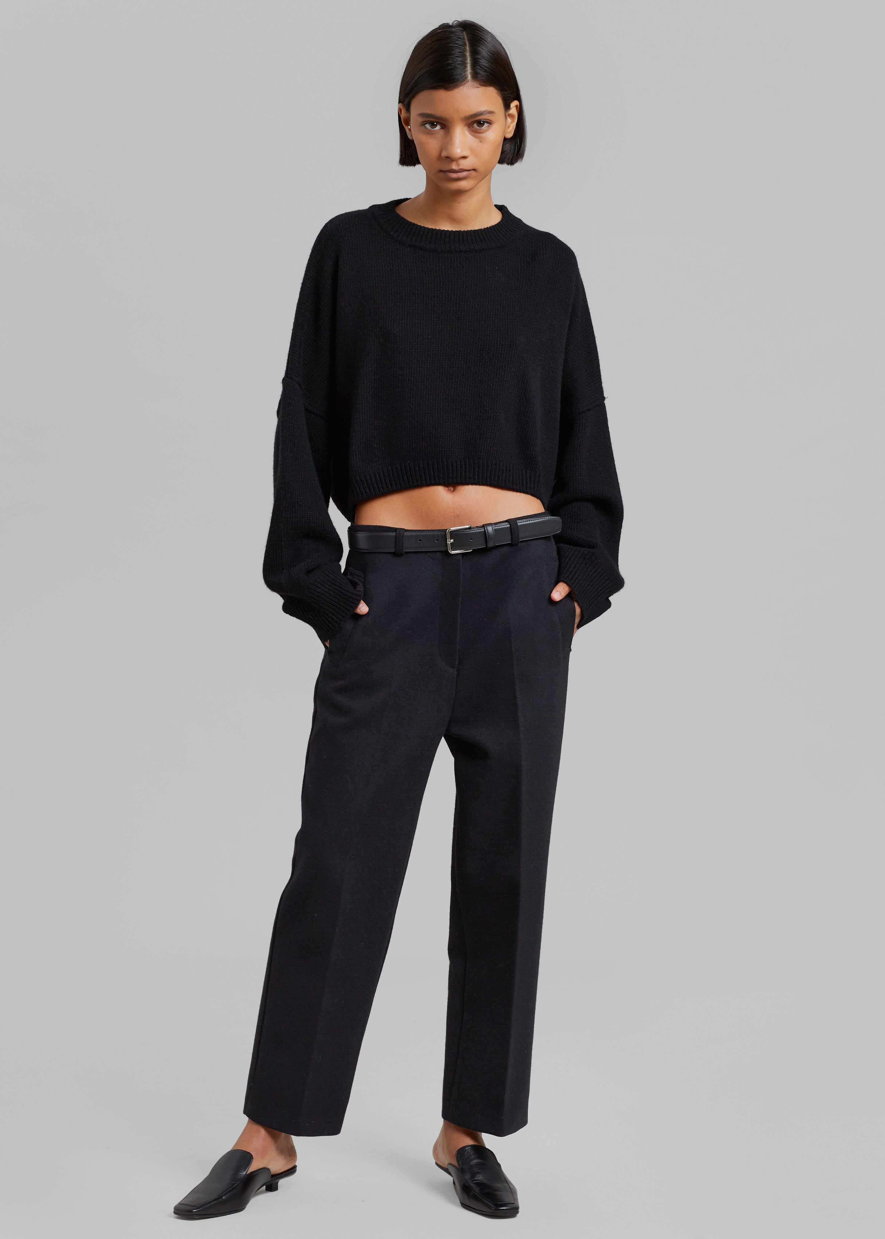 Dira Trousers - Black - 7