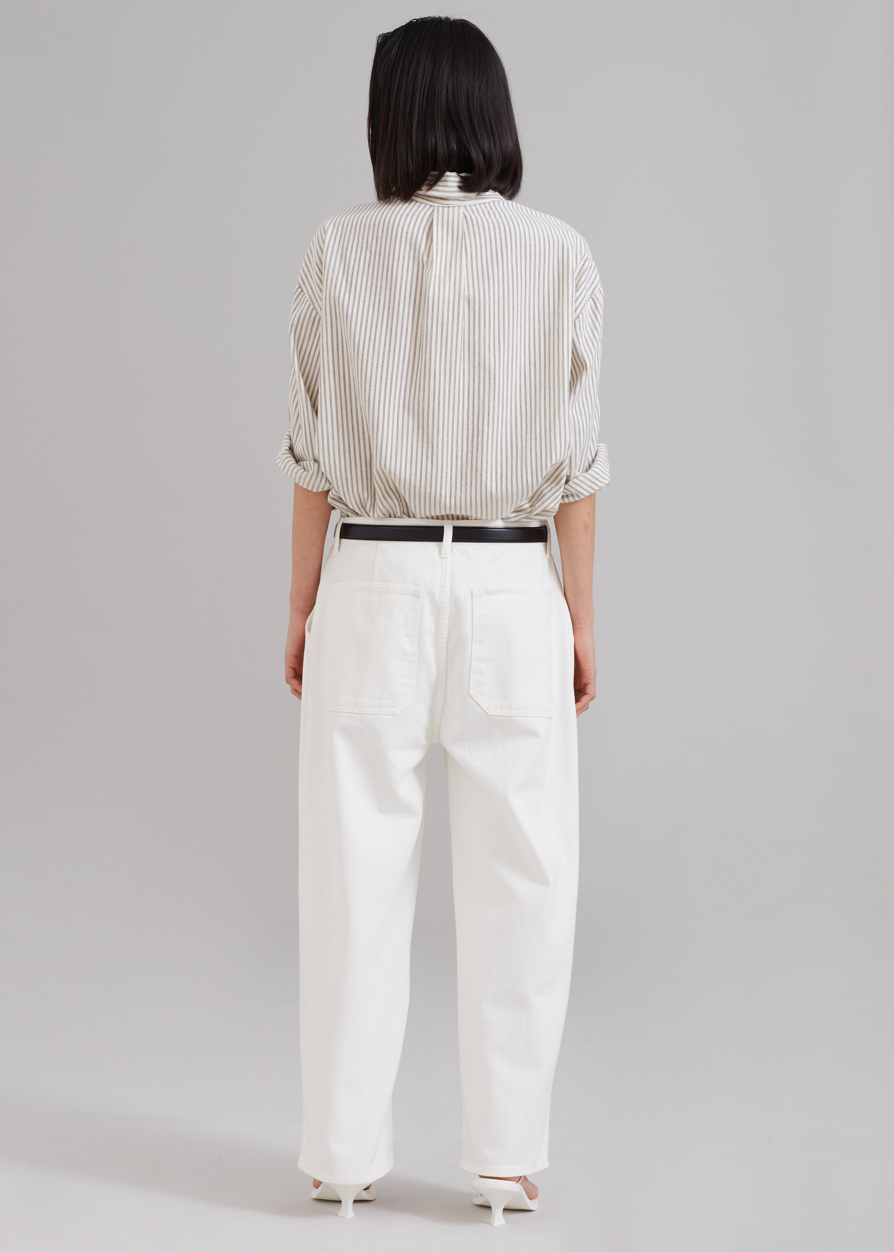 Drew Denim Pants - White – The Frankie Shop
