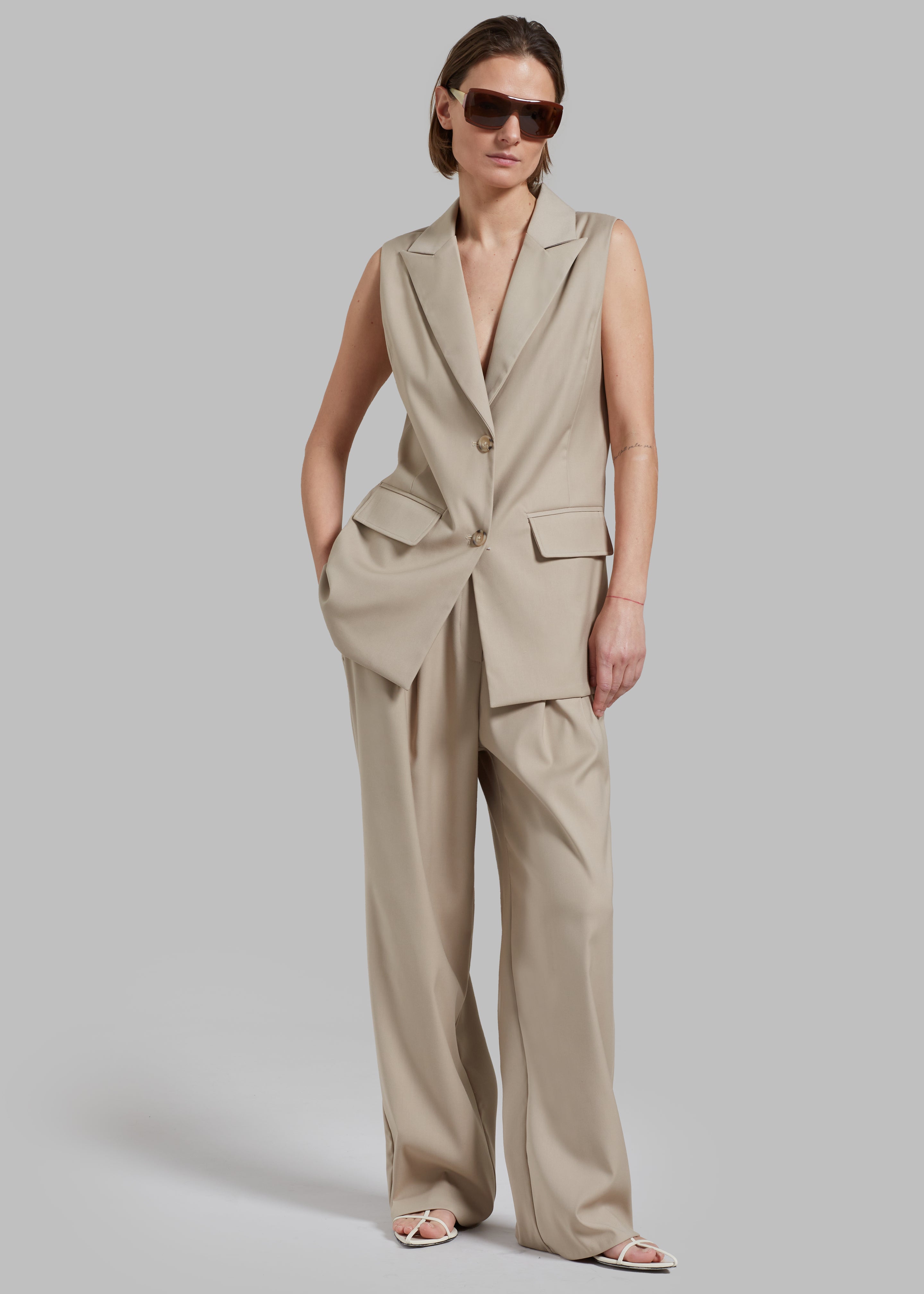 Durban Trousers - Taupe - 7