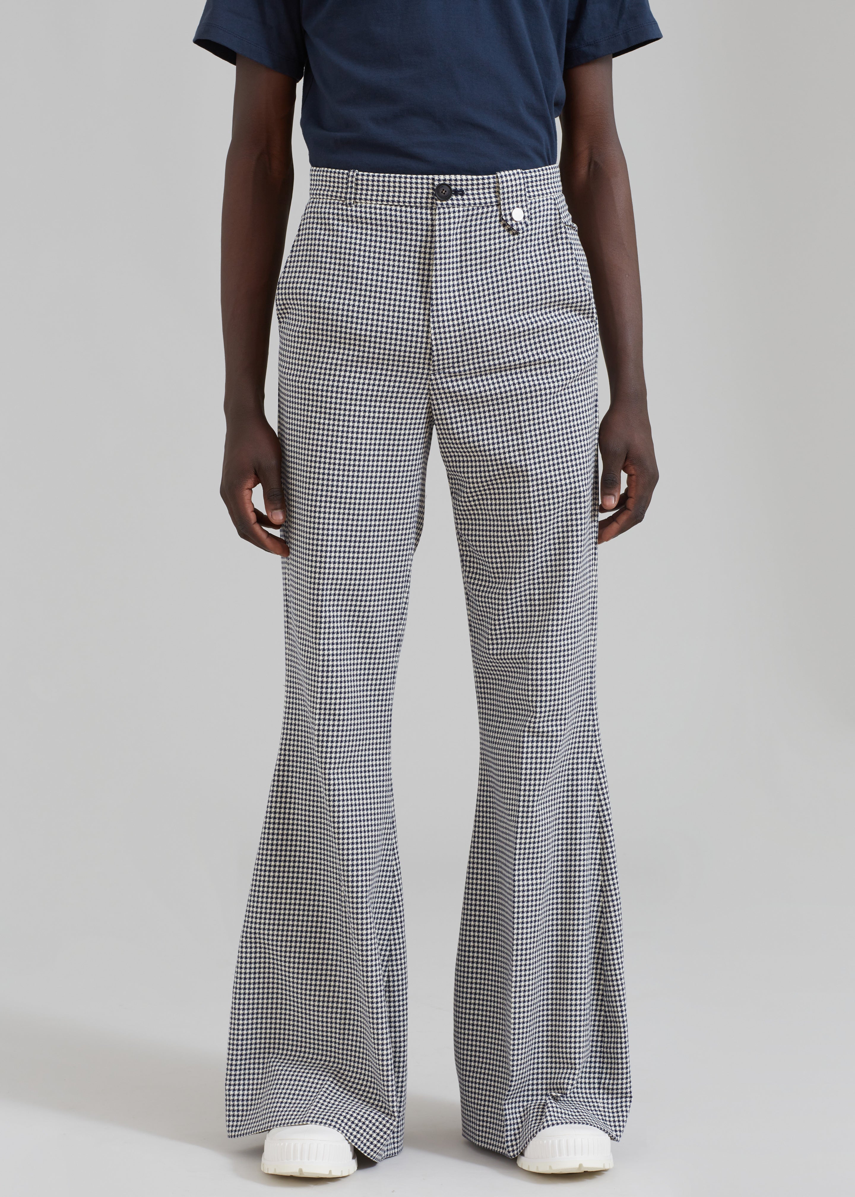 高価値セリー EGONlab WOMEN TAILORED EGONlab stripe slacks - flare ...