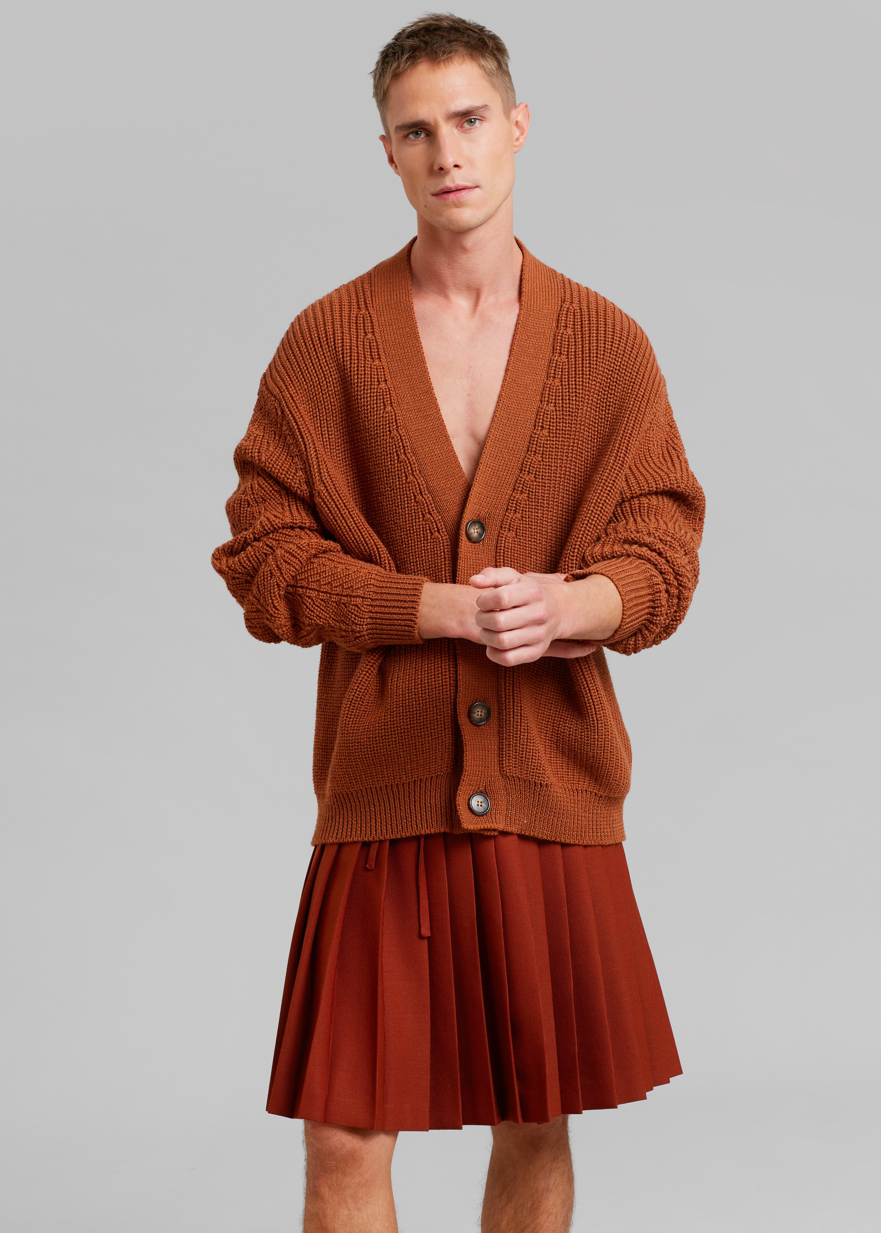 EGONLab Euphoria Skirt - Rust Wool - 6