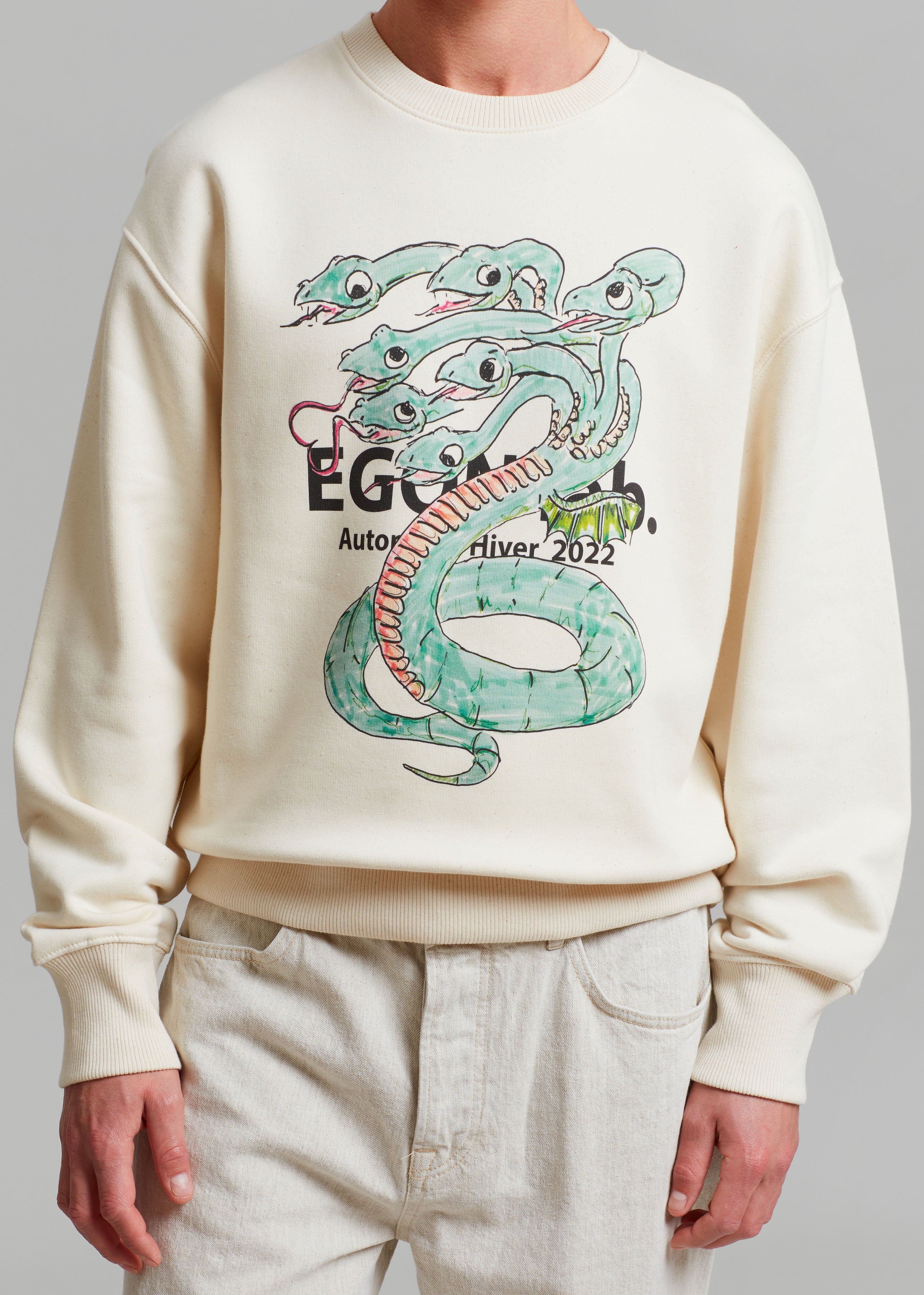 EGONLab Mascot Sweater - Natural Raw - 4