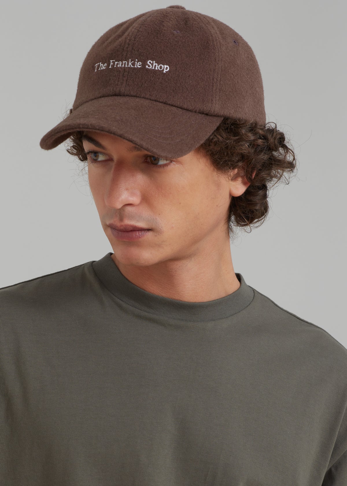 Frankie Wool Baseball Cap - Chocolate - 7 - [gender-male]