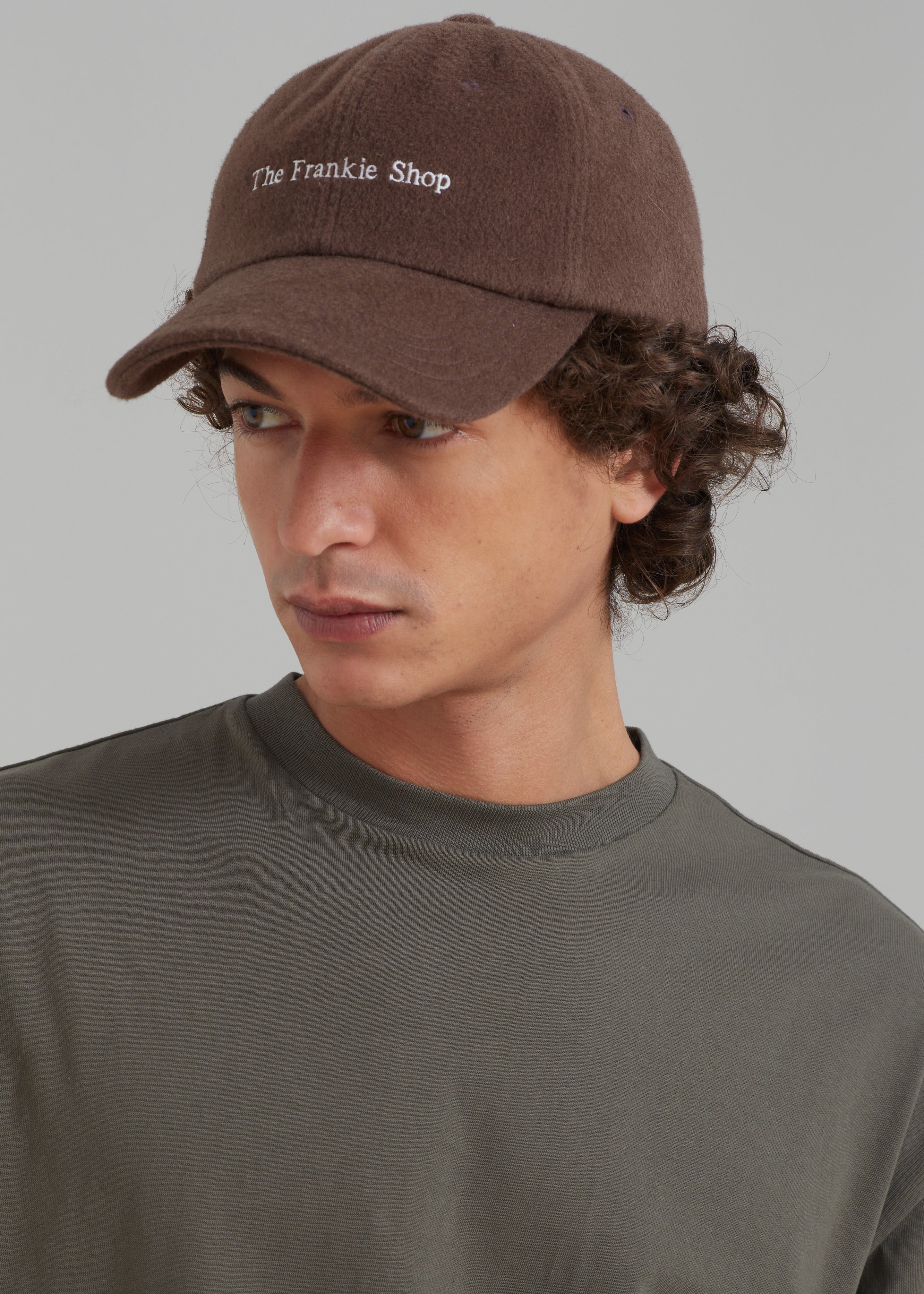 Frankie Wool Baseball Cap - Chocolate – The Frankie Shop