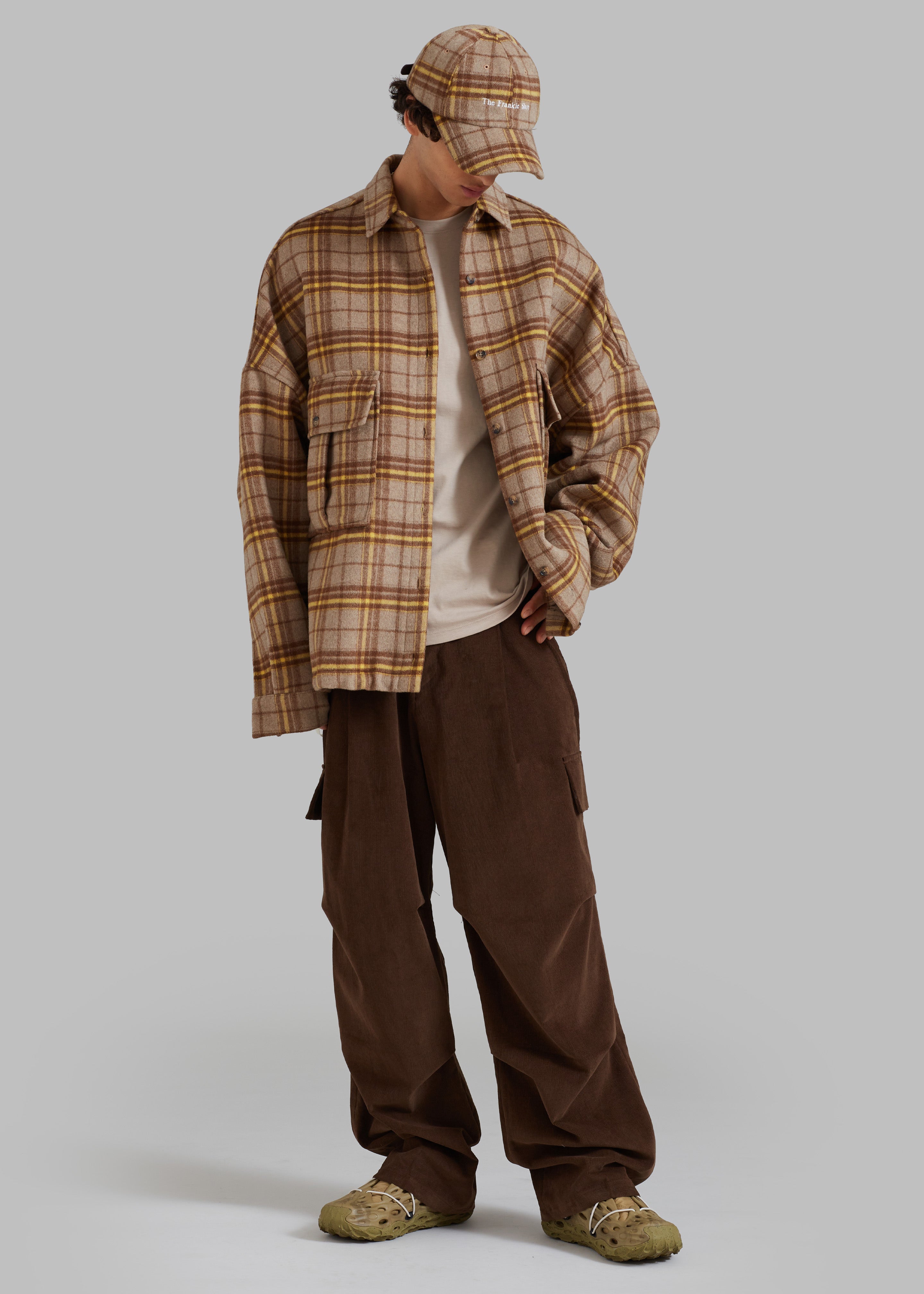 Garnett Corduroy Pants - Brown – The Frankie Shop