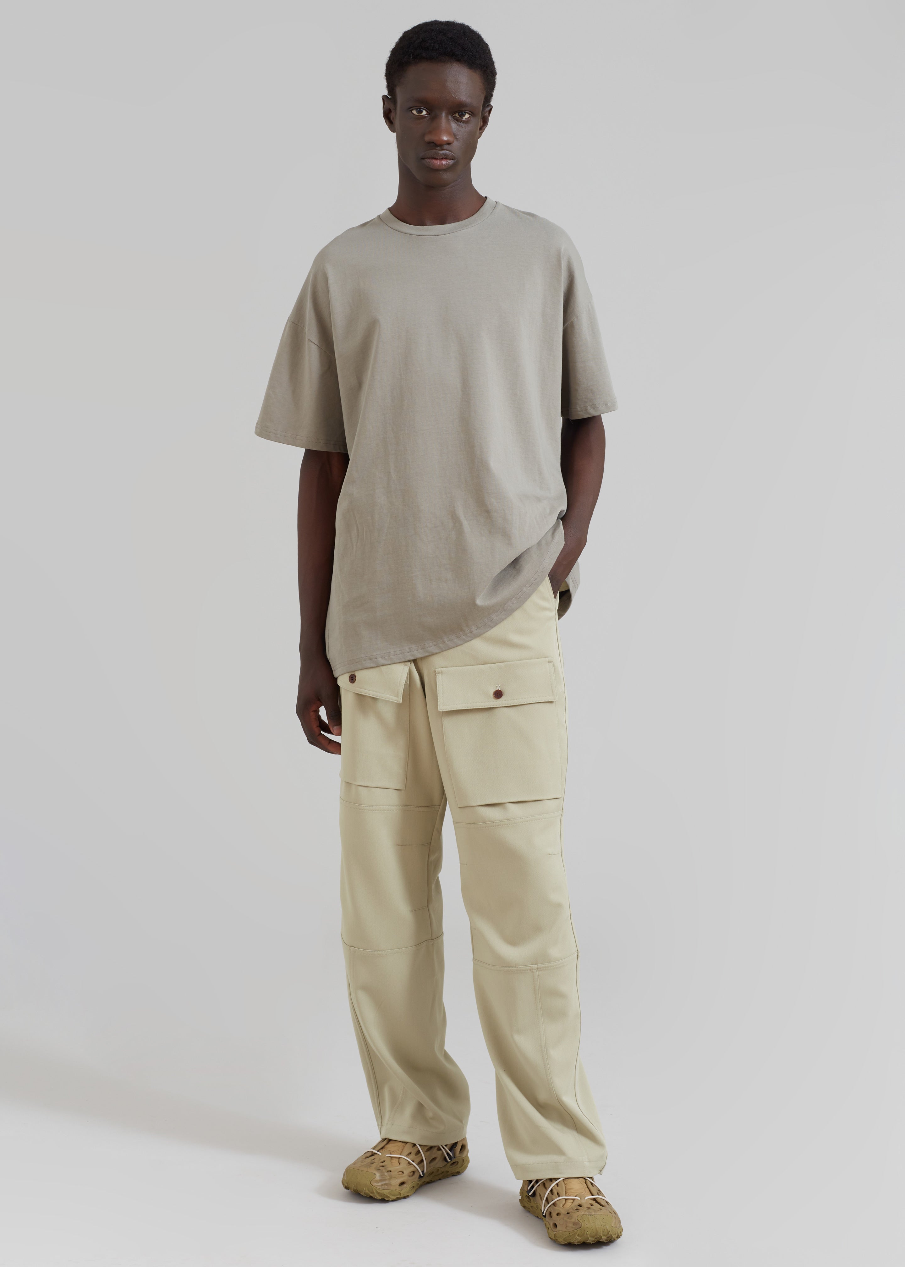 Grant Cargo Pants - Slate Green - 6