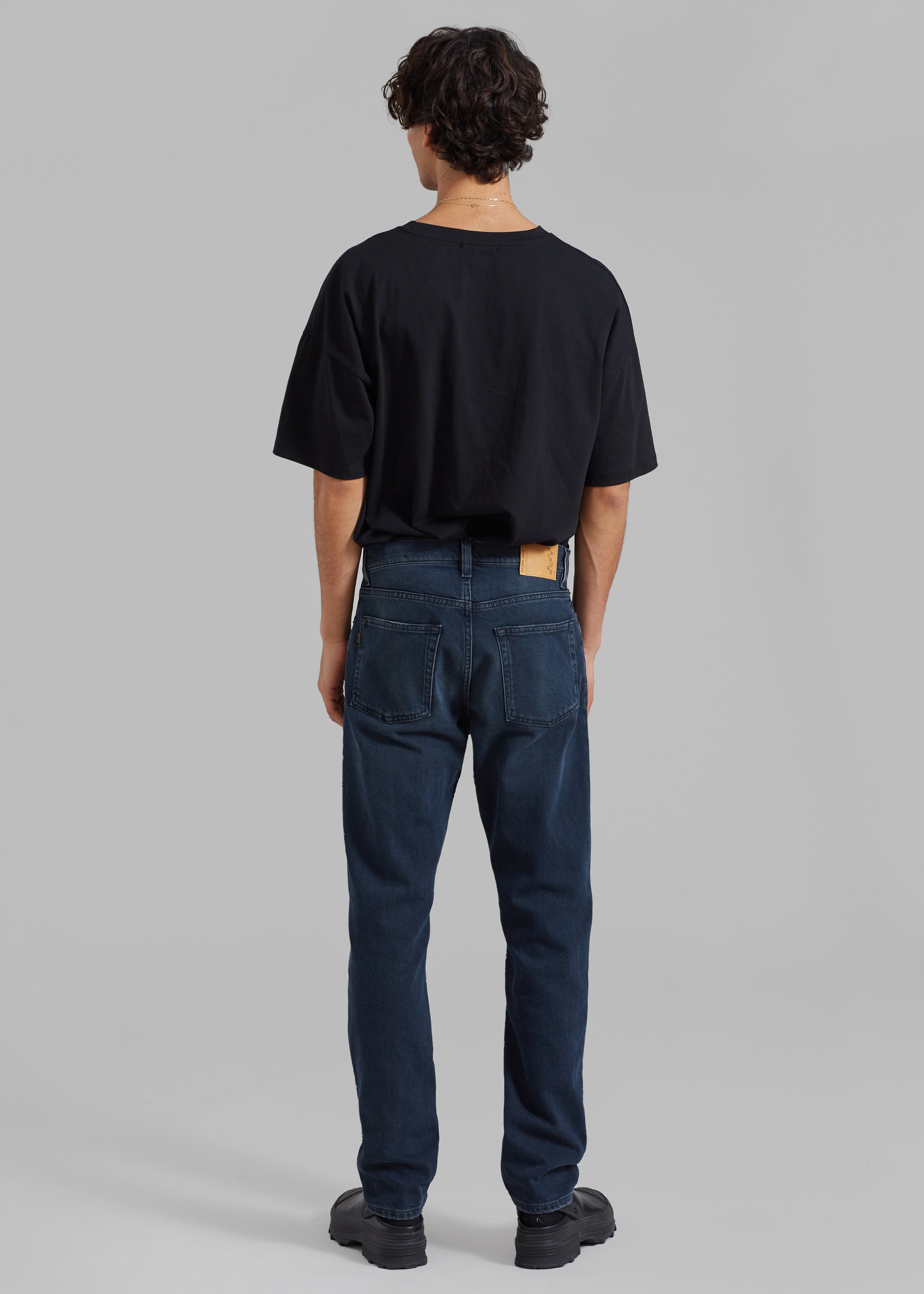 Haikure Tokyo Slim Pants - Mended Blue Black – The Frankie Shop