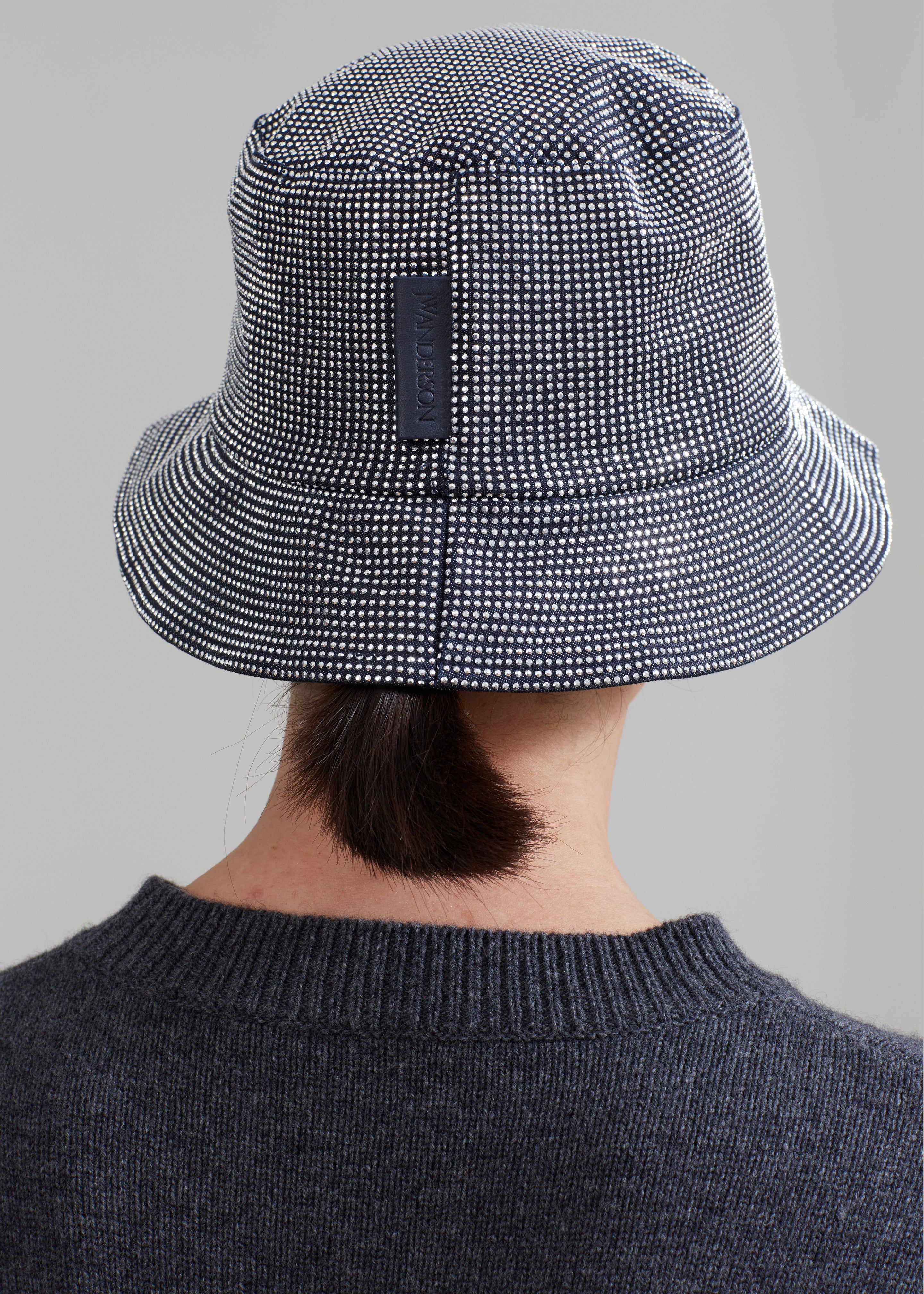 Indigo Linen Denim Bucket Hat