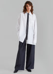 Jany Tie-Neck Shirt - White