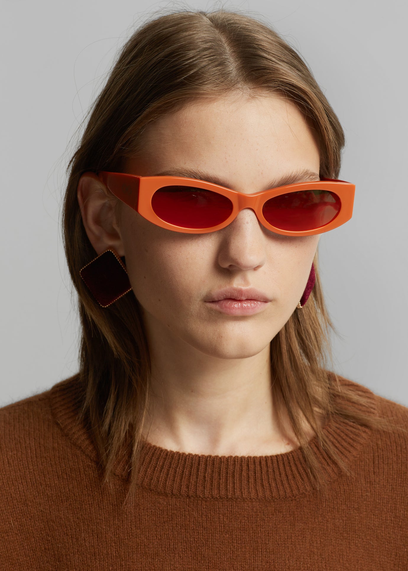 Karen Wazen Ciara Sunglasses - Carrot - 1