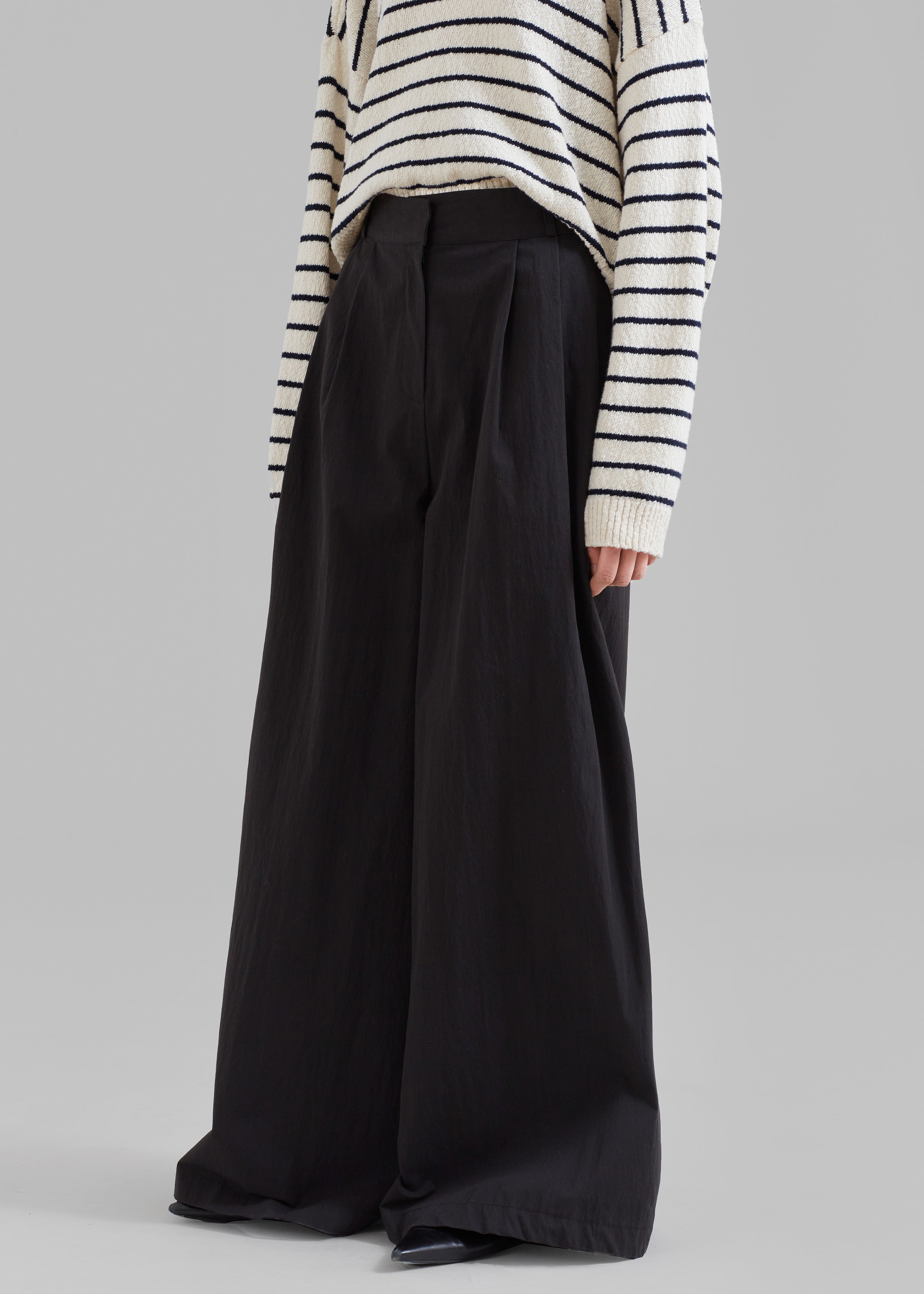 Kiel Wide Pants - Black