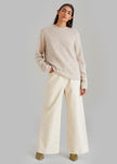 Kira Wide Pants - Beige