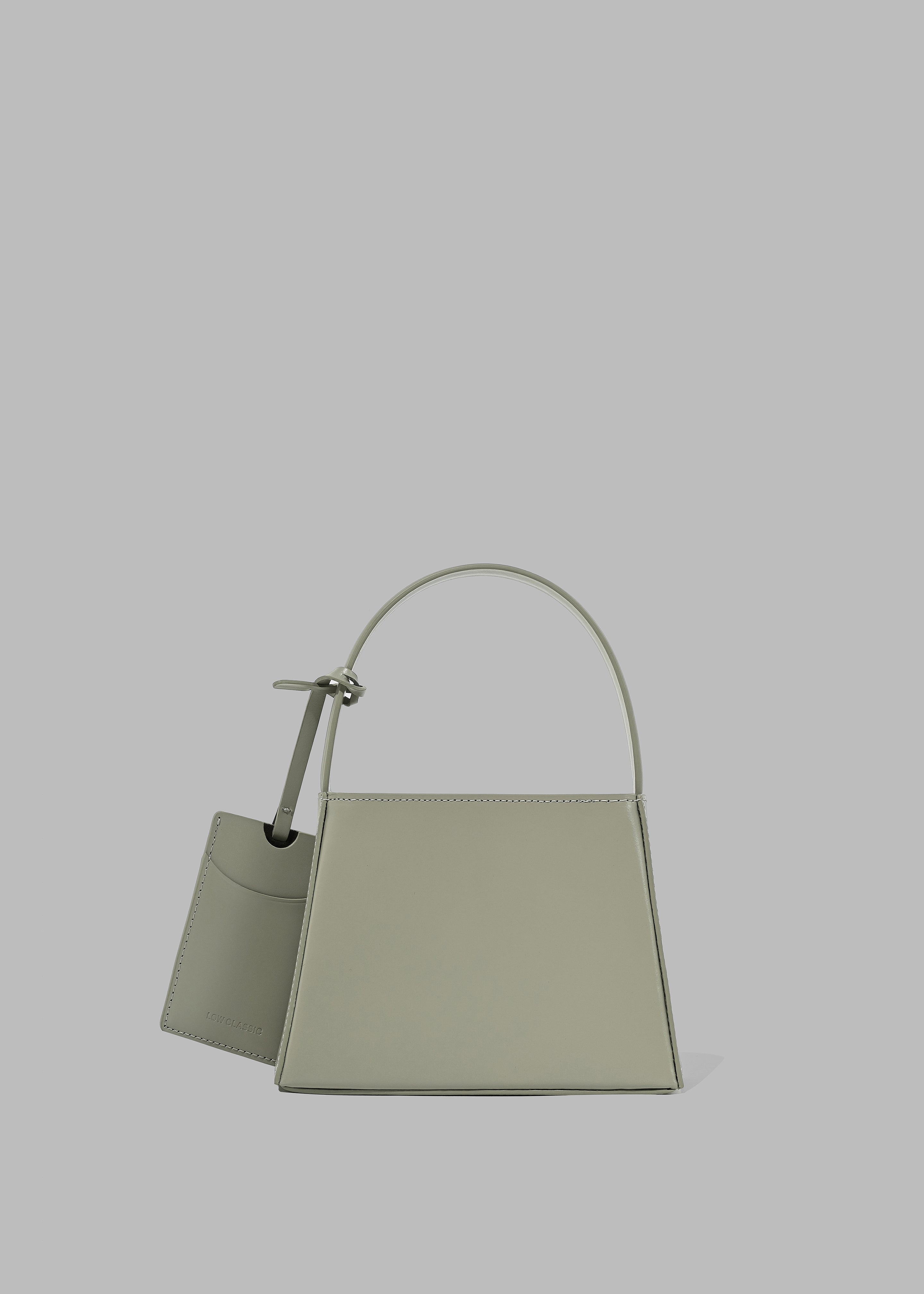 Low Classic New Mini Curve Bag - Greyish Green