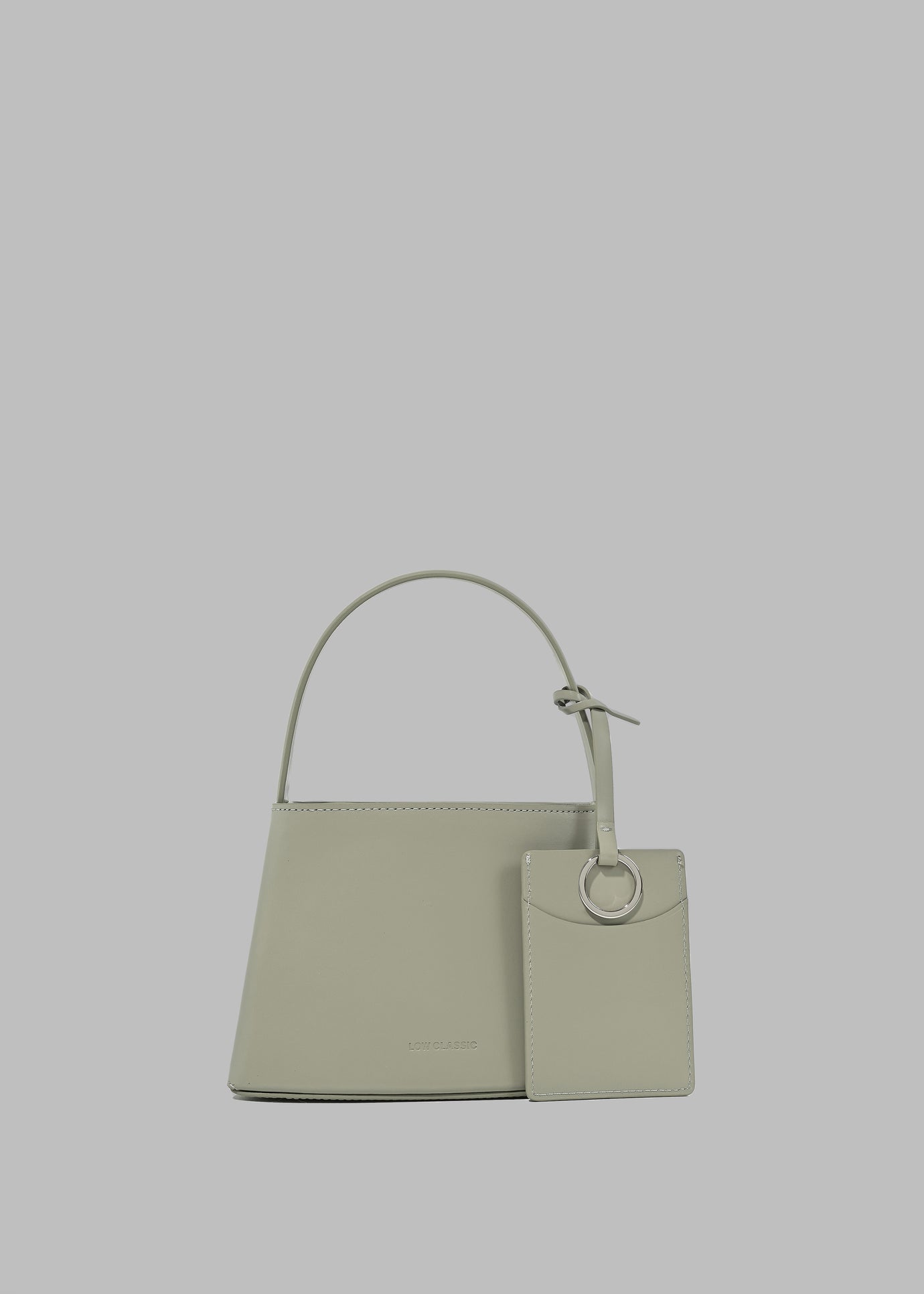 Low Classic New Mini Curve Bag - Greyish Green