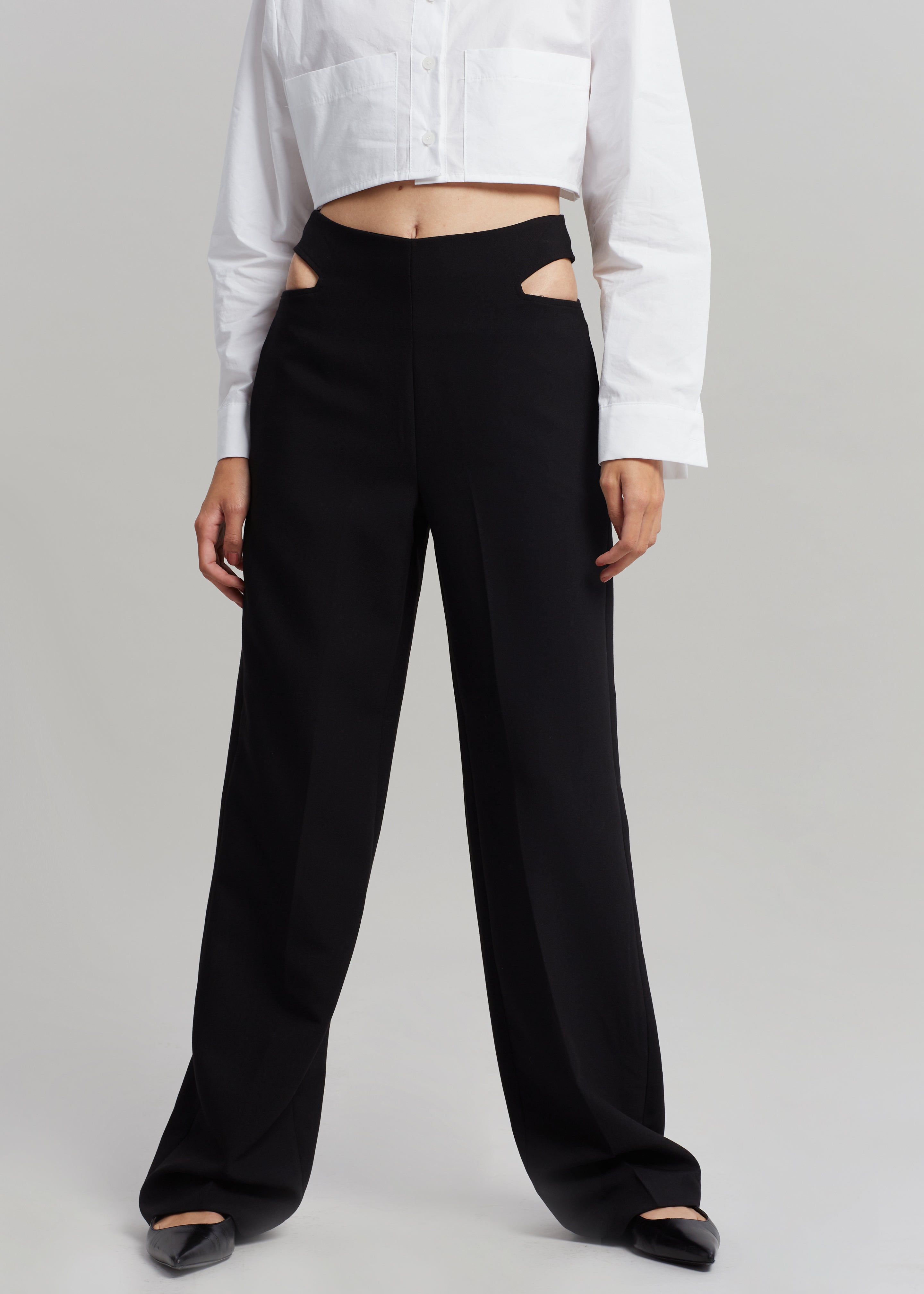 Buy Forever 21 Black Regular Fit Pants for Women Online @ Tata CLiQ