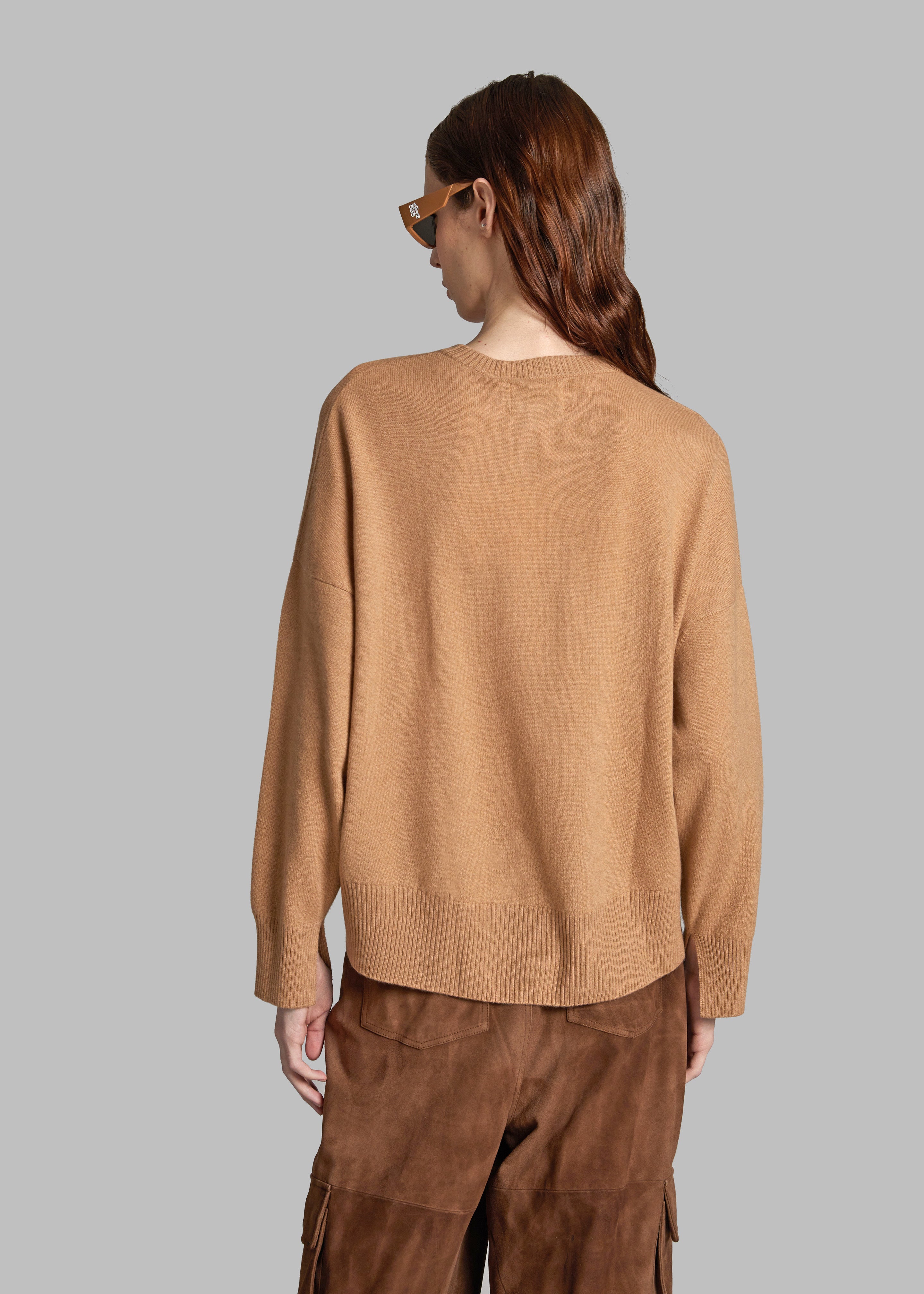 Loulou Studio Anaa Cashmere Sweater - Camel - 5